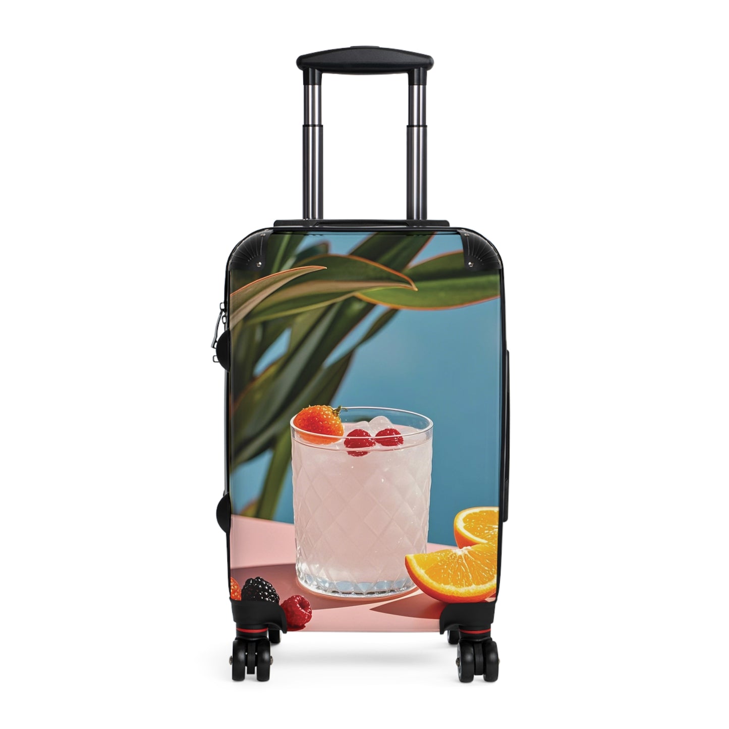 Nature Summer Fresh Juice Carry-On Suitcase - Stylish Luggage for Travelers