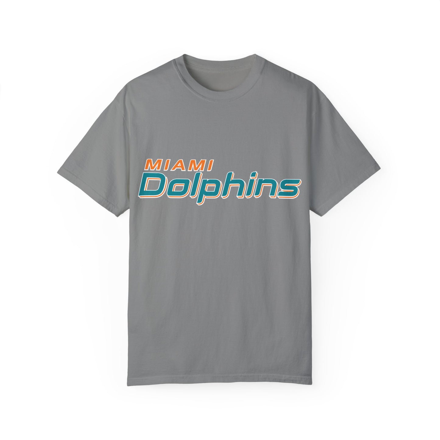 Miami Dolphins Garment-Dyed T-Shirt – Premium Cotton Tee for Customization