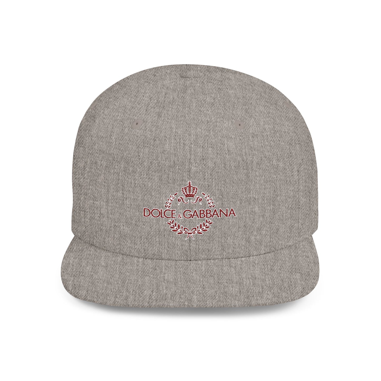 D&G Flat Bill Snapback – Lightweight, Custom Fit, Premium Quality