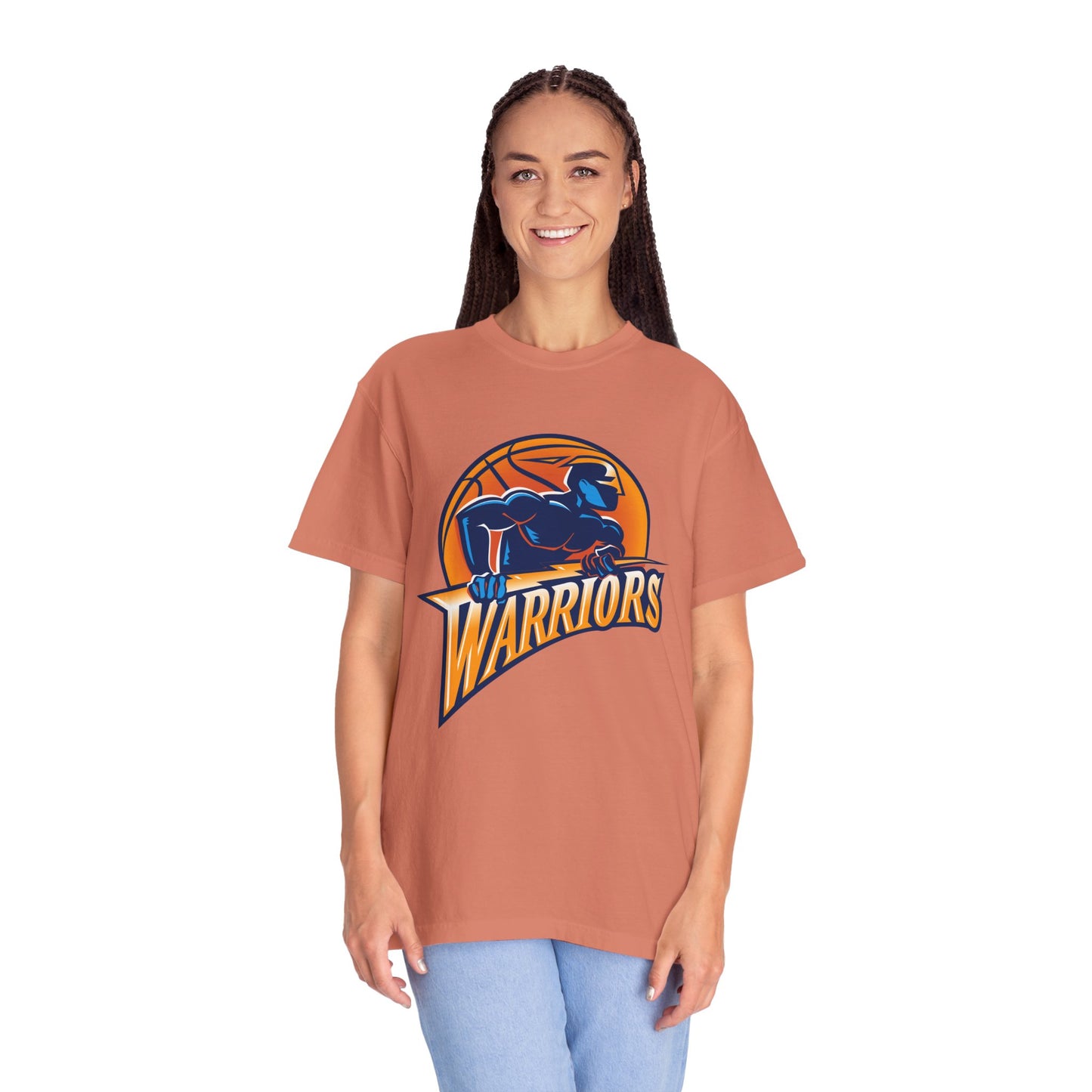 Golden State Warriors Game Day Garment-Dyed T-Shirt – Premium Cotton Tee for Customization