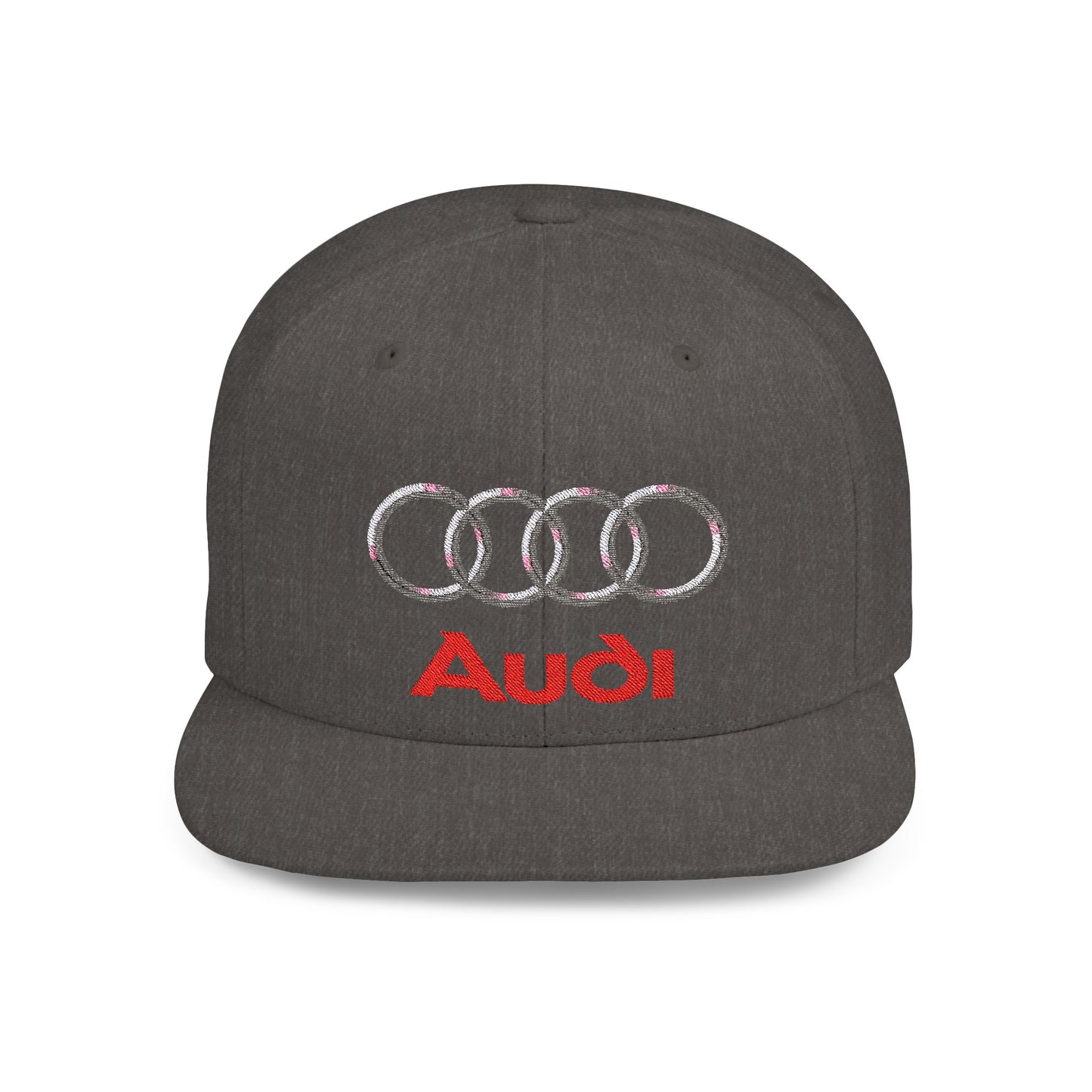Audi Auto Flat Bill Snapback – Lightweight, Custom Fit, Premium Quality