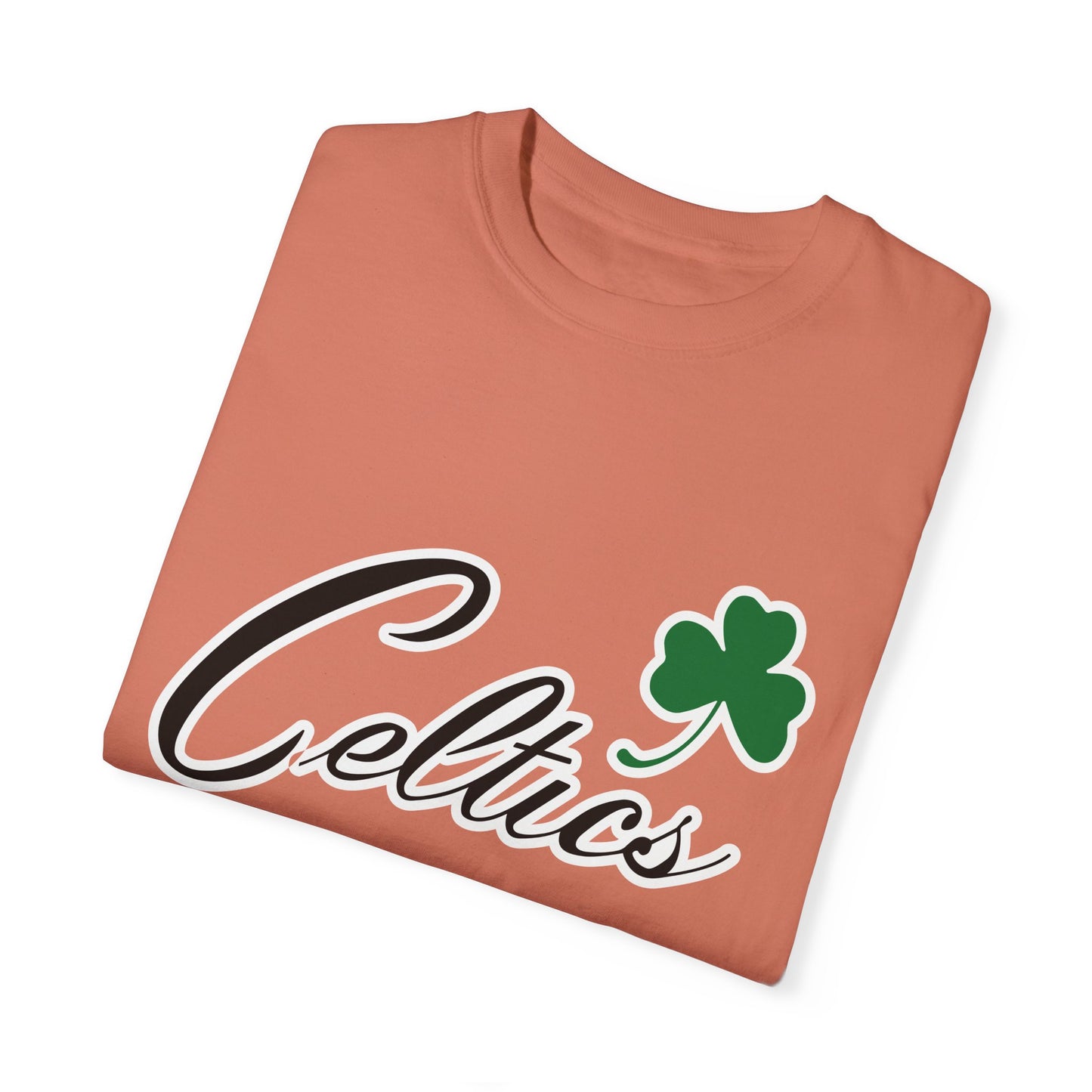 Boston Celtics Game Day Vibes Style Garment-Dyed T-Shirt – Premium Cotton Tee for Customization