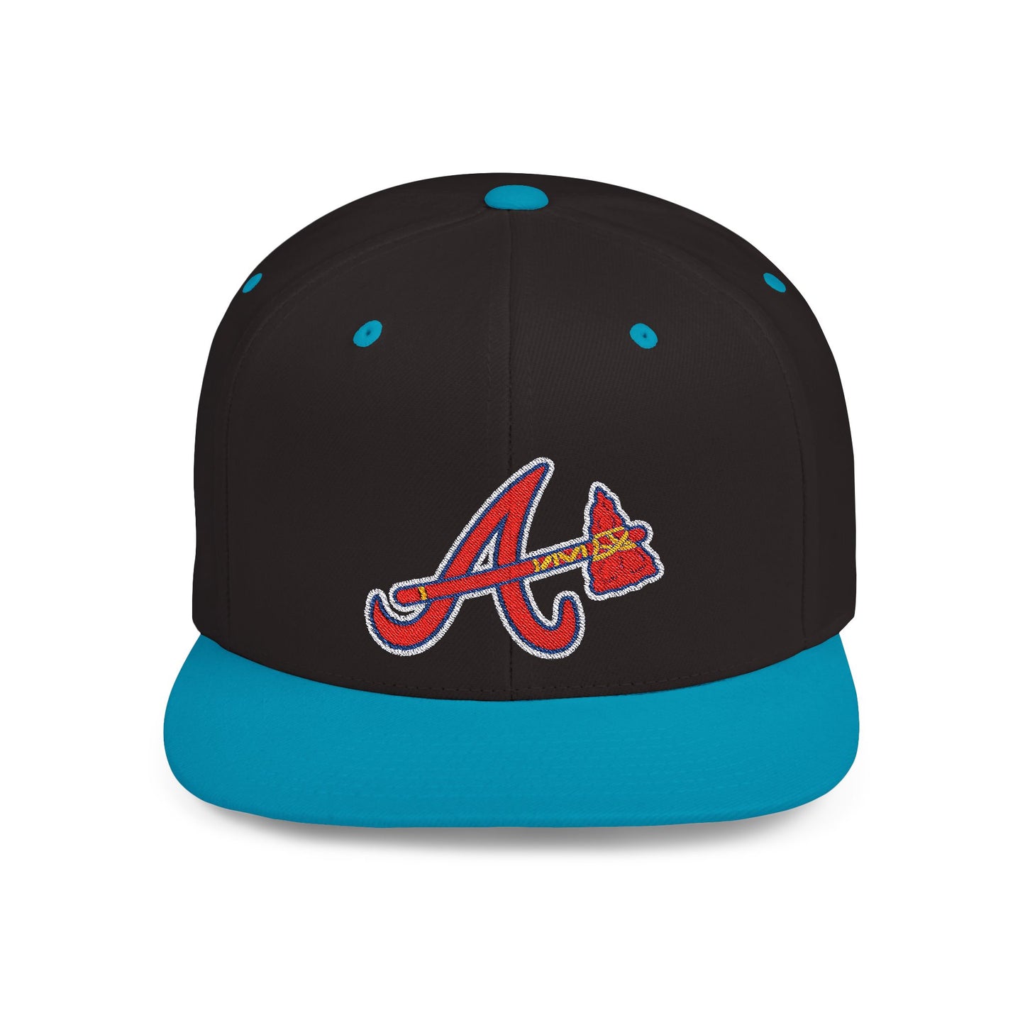 Atlanta Braves Flat Bill Snapback – Lightweight, Custom Fit, Premium Quality