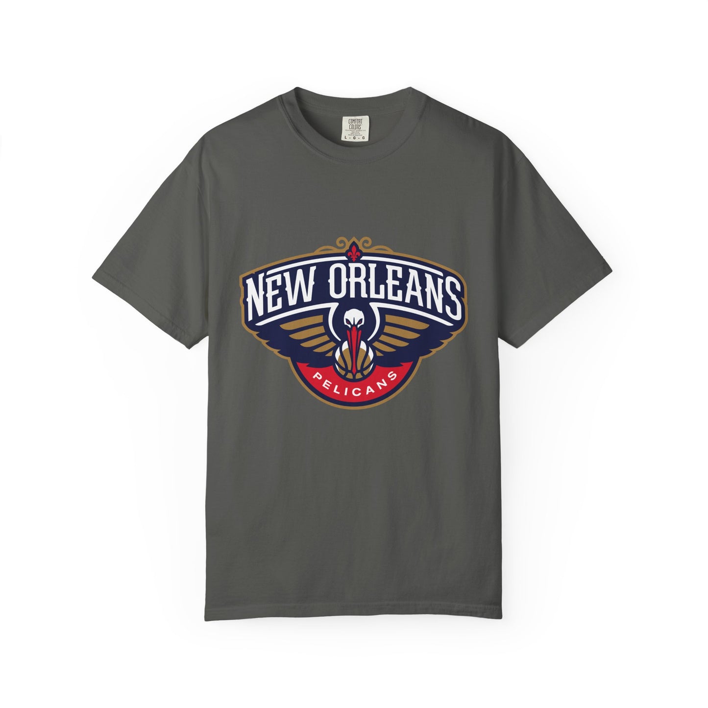 New Orleans Pelicans Garment-Dyed T-Shirt – Premium Cotton Tee for Customization
