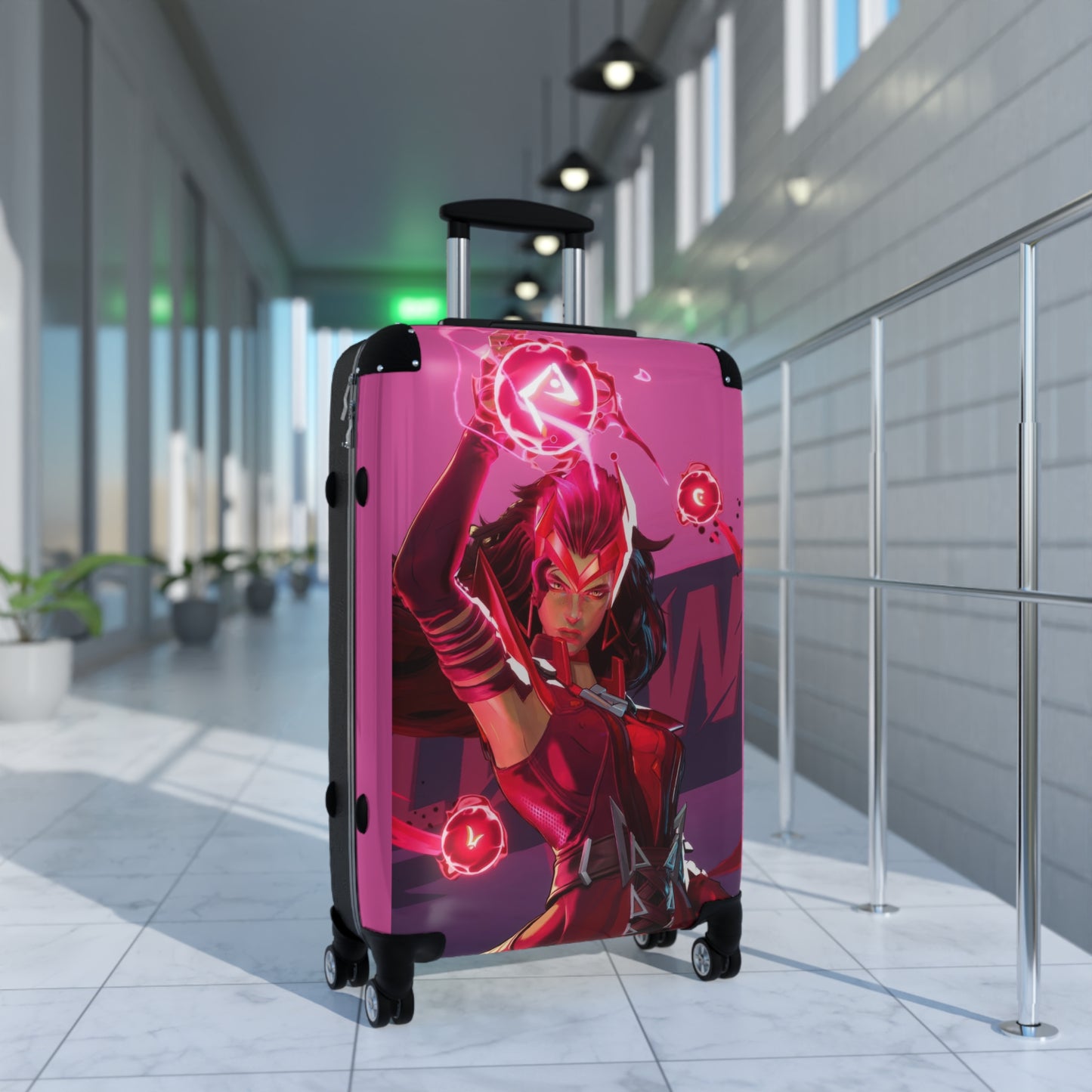 Video Games Scarlet Witch Carry-On Suitcase - Stylish Luggage for Travelers