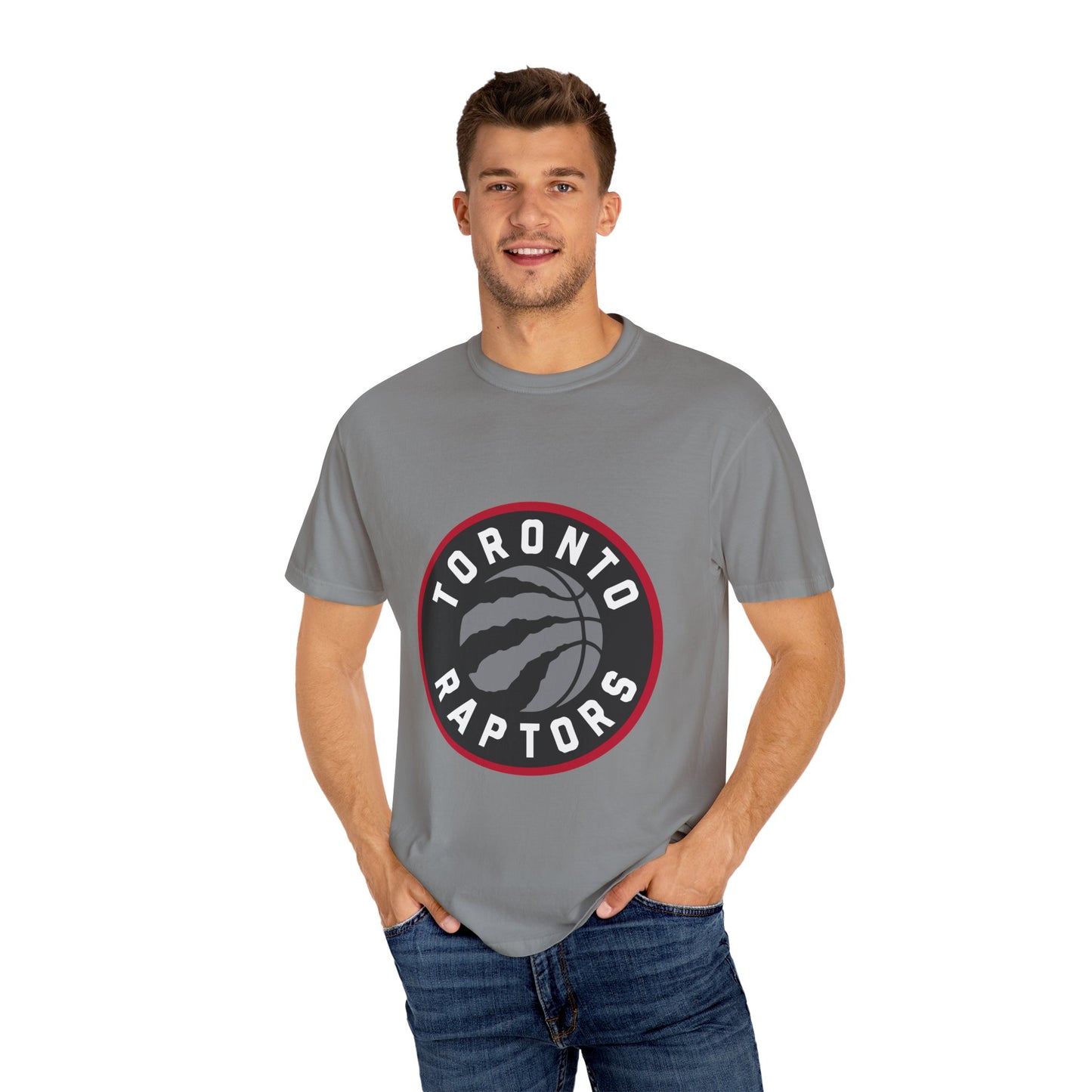 Toronto Raptors Garment-Dyed T-Shirt – Premium Cotton Tee for Customization