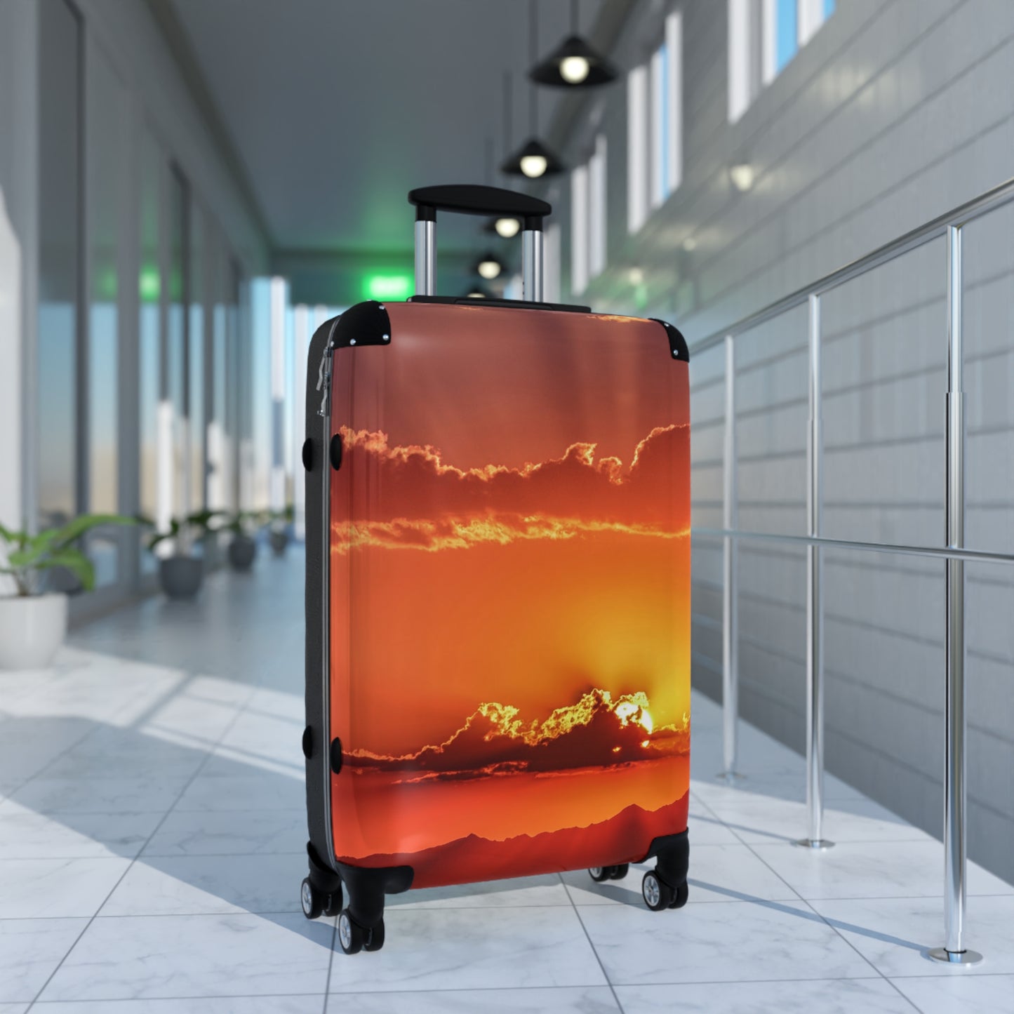 Nature Dramatic Sky Art Carry-On Suitcase - Stylish Luggage for Travelers