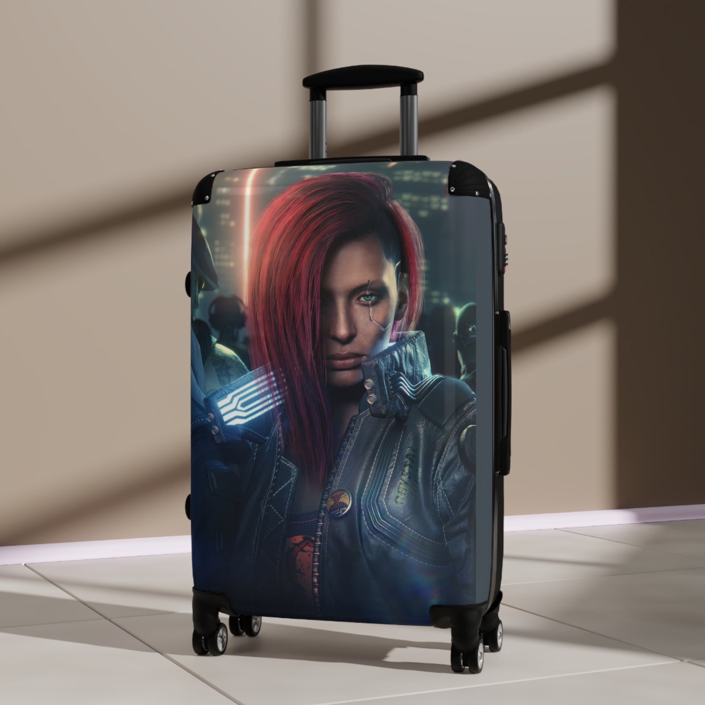 Video Games Female V Ultimate Carry-On Suitcase - Stylish Luggage for Travelers