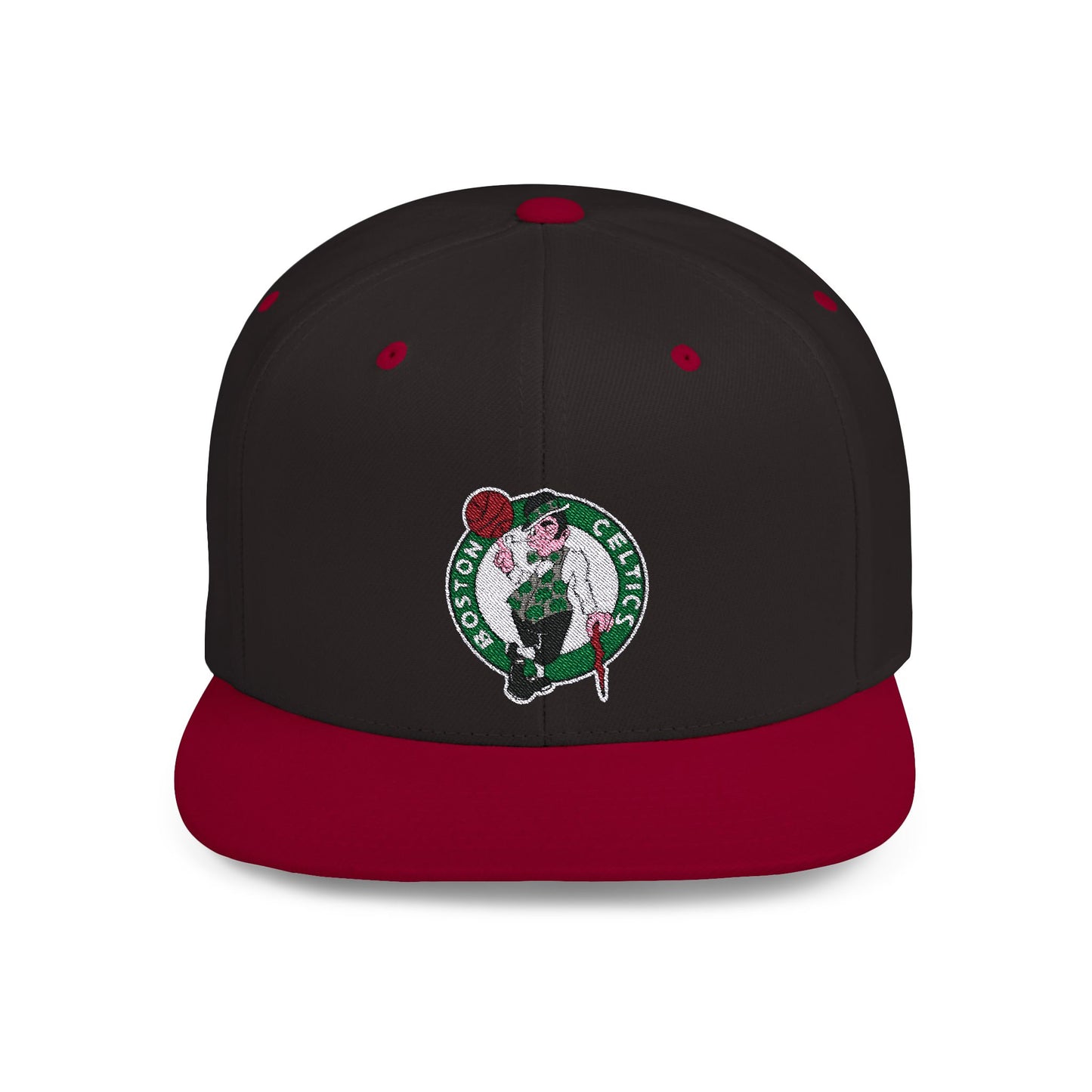 Boston Celtics Flat Bill Snapback – Lightweight, Custom Fit, Premium Quality