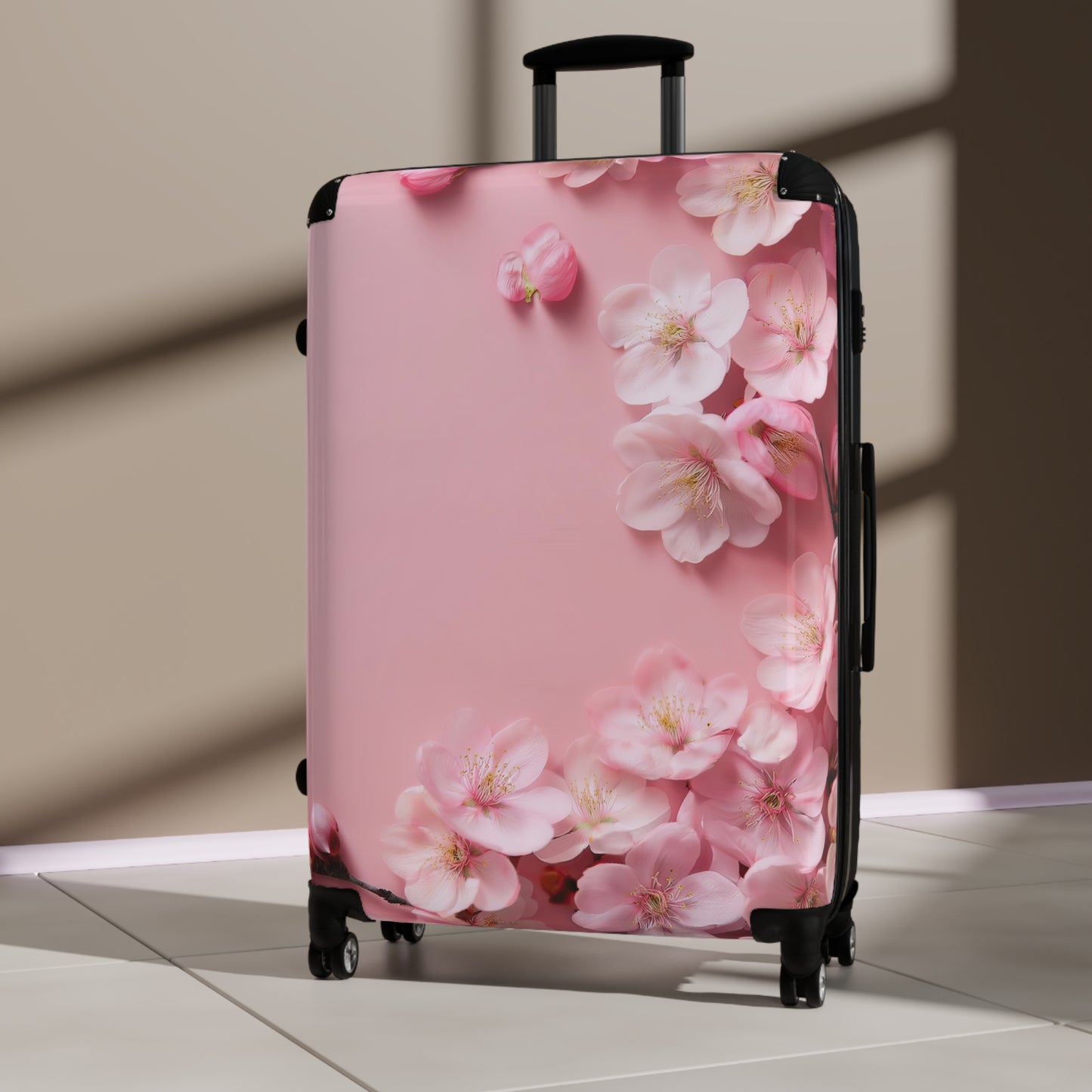 Nature Flowers Floral Cherry Blossom Art Carry-On Suitcase - Stylish Luggage for Travelers