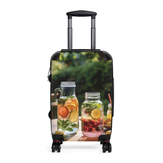 Nature Summer Drinks With Citrus Carry-On Suitcase - Stylish Luggage for Travelers