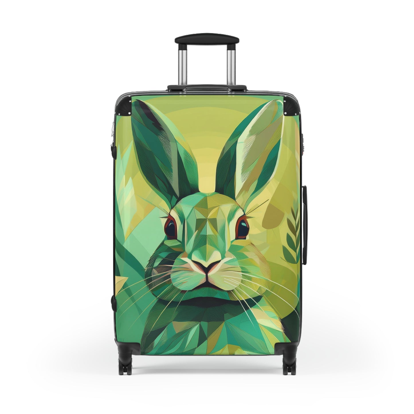 Nature Green Close Up Art Carry-On Suitcase - Stylish Luggage for Travelers