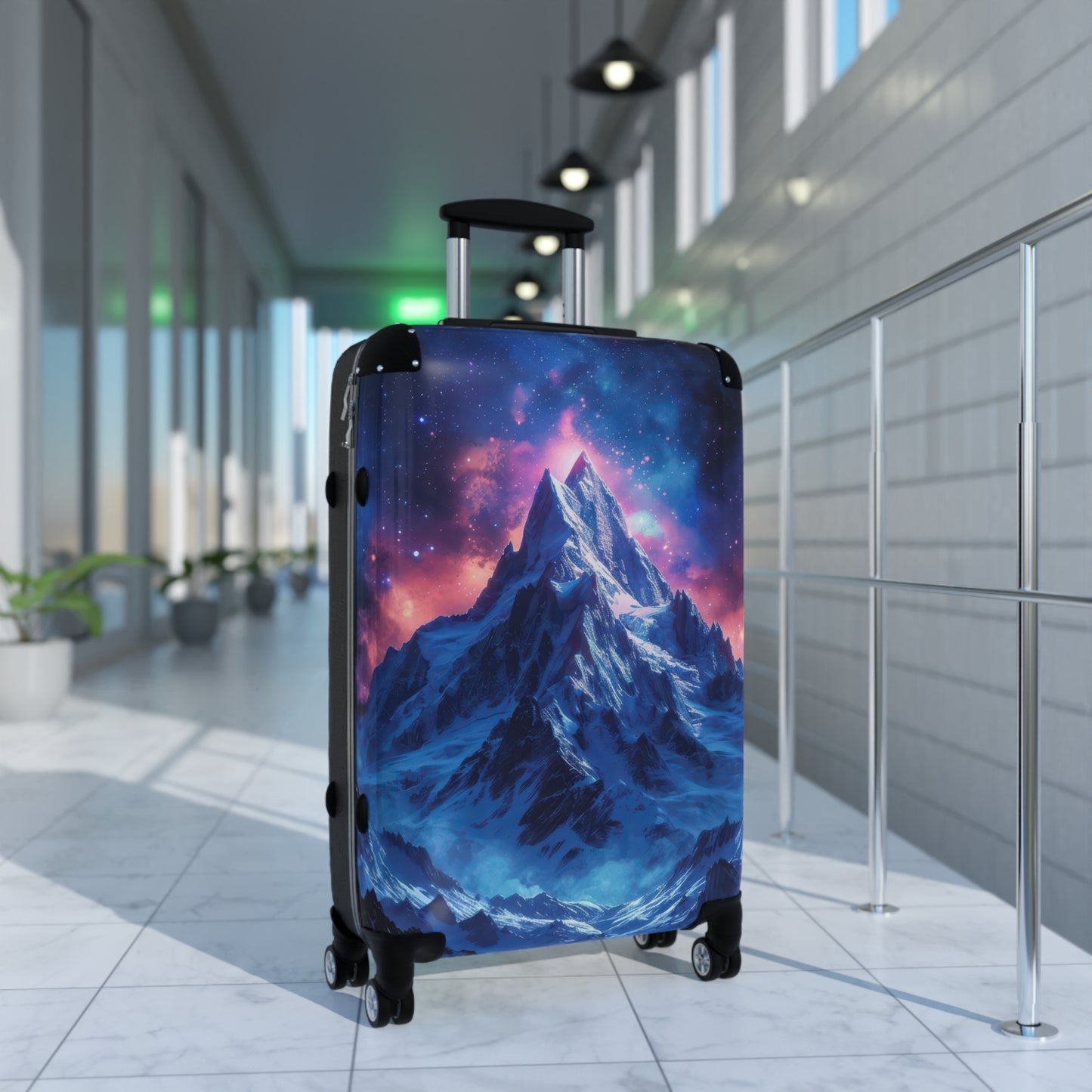 Nature Mountain Majestic Art Carry-On Suitcase - Stylish Luggage for Travelers