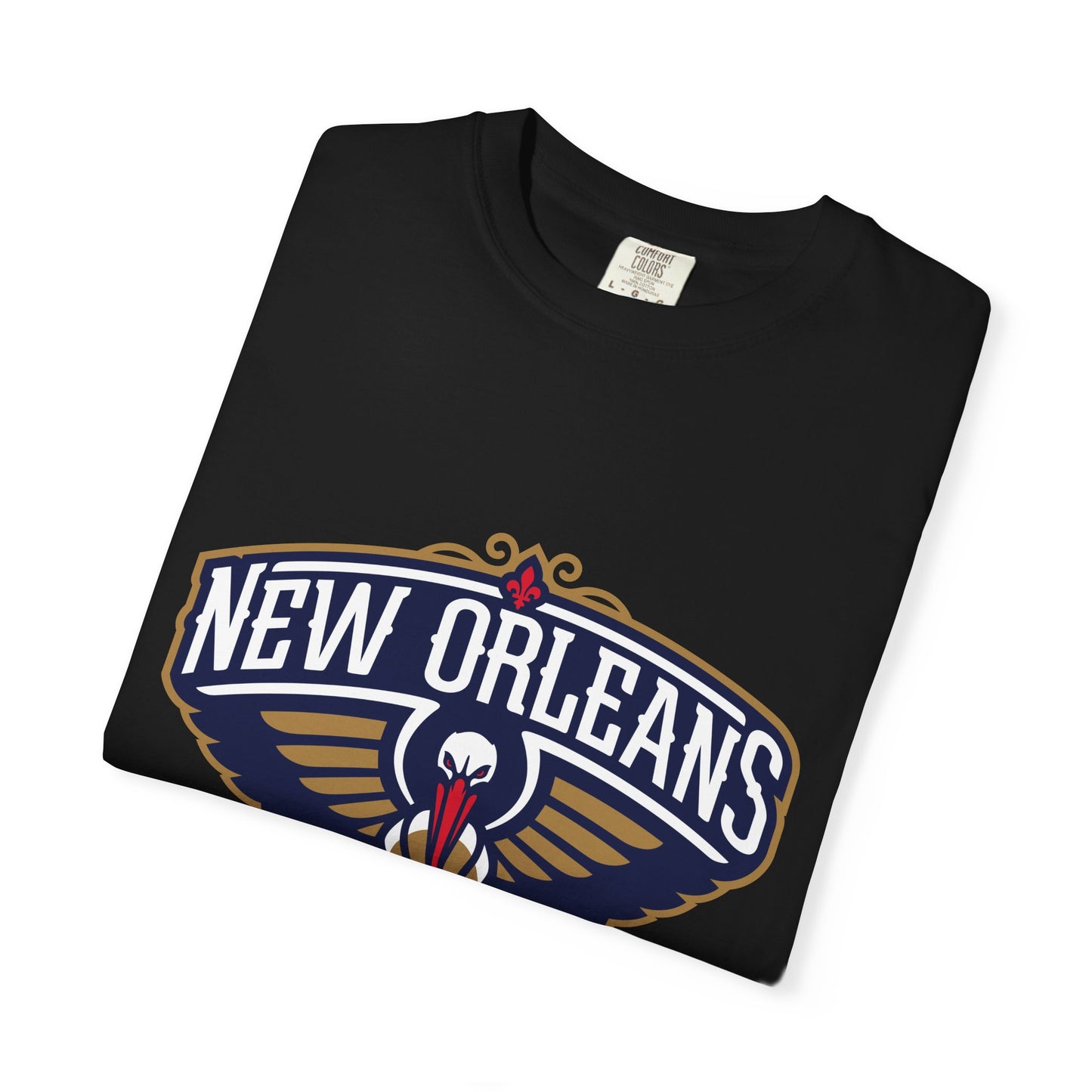 New Orleans Pelicans Garment-Dyed T-Shirt – Premium Cotton Tee for Customization