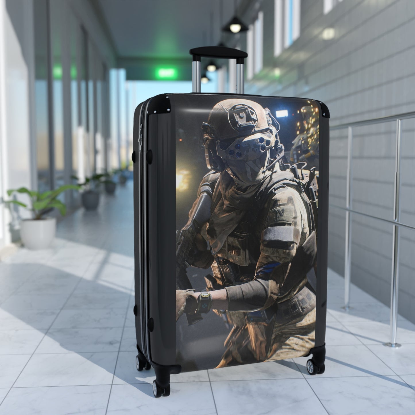 Video Games Battlefield Carry-On Suitcase - Stylish Luggage for Travelers