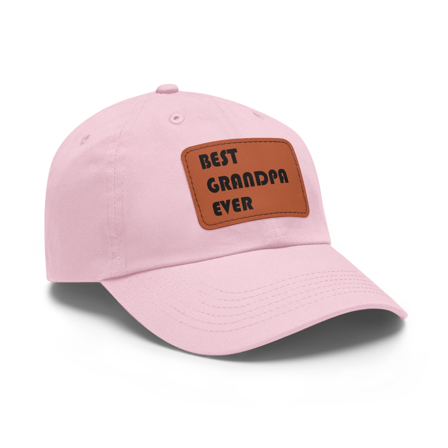 Dad Leather Patch Hat Best Grandpa Ever – Timeless Style, Perfect Fit