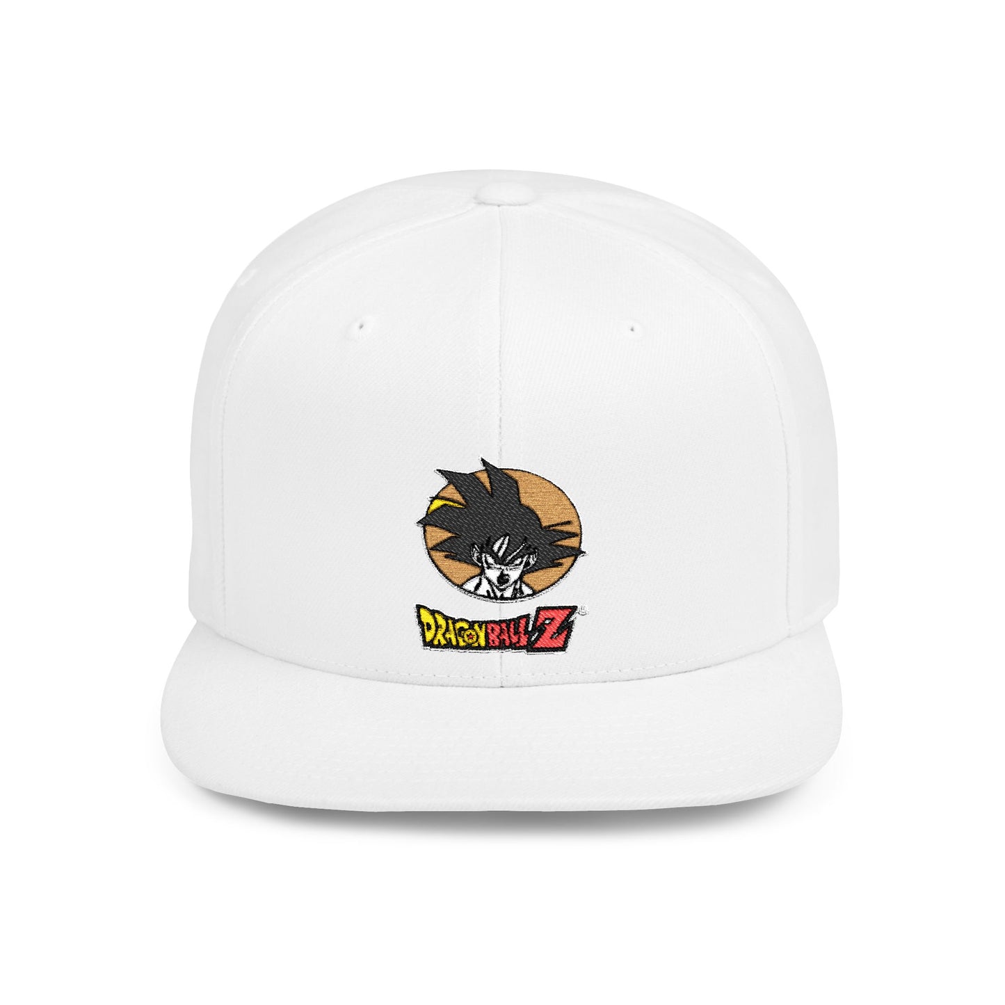 Dragon Ball Z Goku Flat Bill Snapback – Lightweight, Custom Fit, Premium Quality