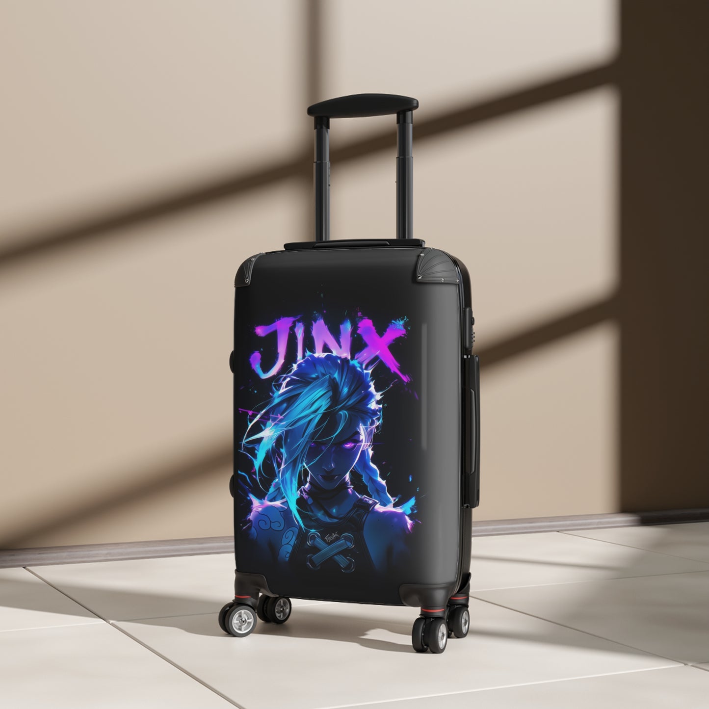 Video Games Jinx League of Legends Carry-On Suitcase - Stylish Luggage for Travelers