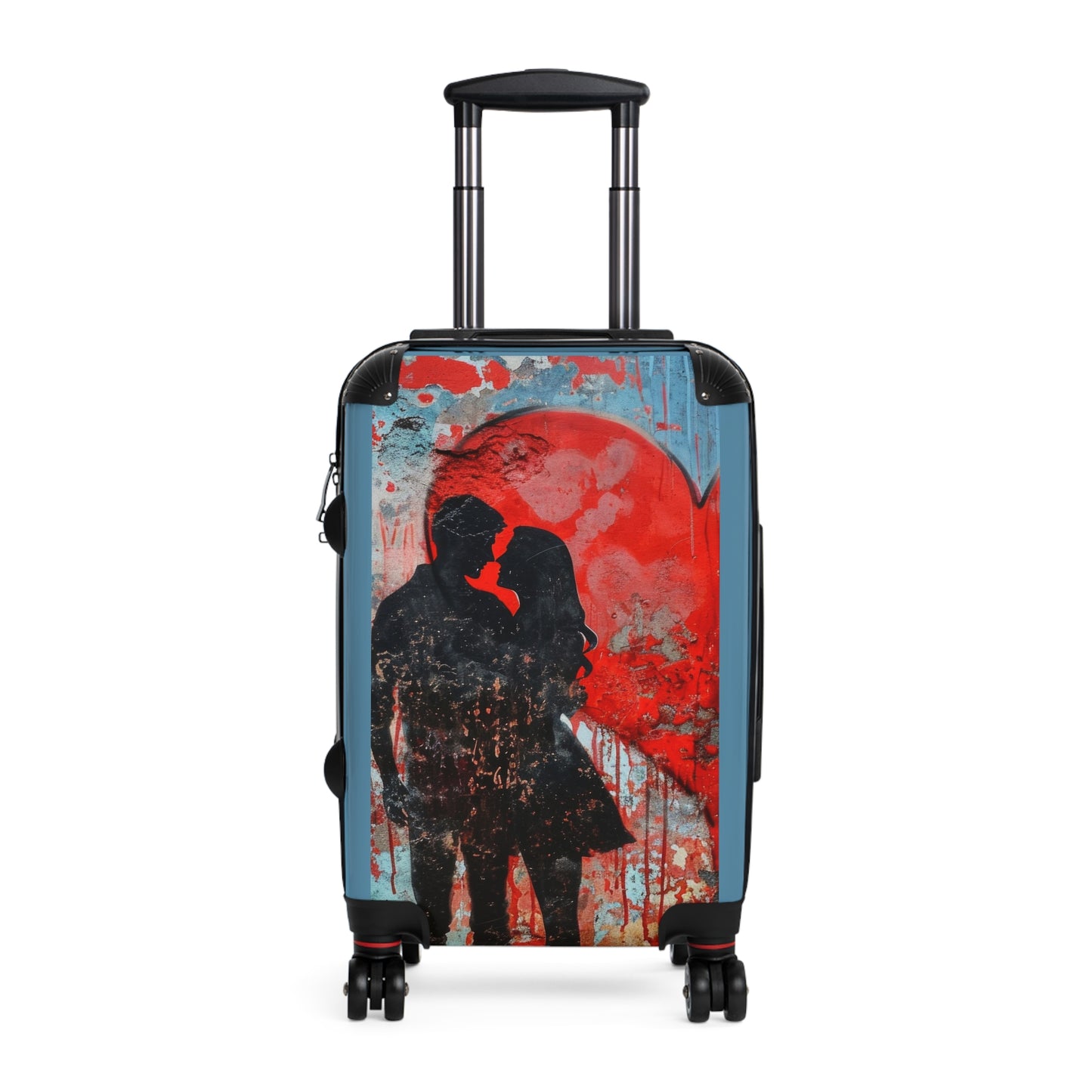 Love Couple Romantic Art Carry-On Suitcase - Stylish Luggage for Travelers
