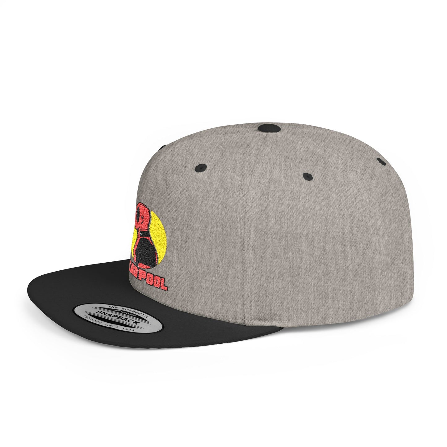 Marvel Dead Pool Flat Bill Snapback – Lightweight, Custom Fit, Premium Quality