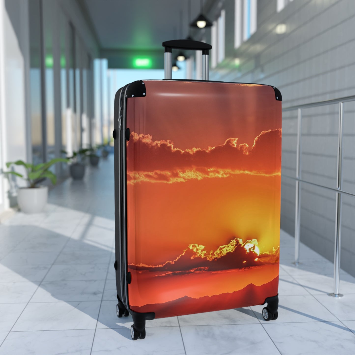 Nature Dramatic Sky Art Carry-On Suitcase - Stylish Luggage for Travelers