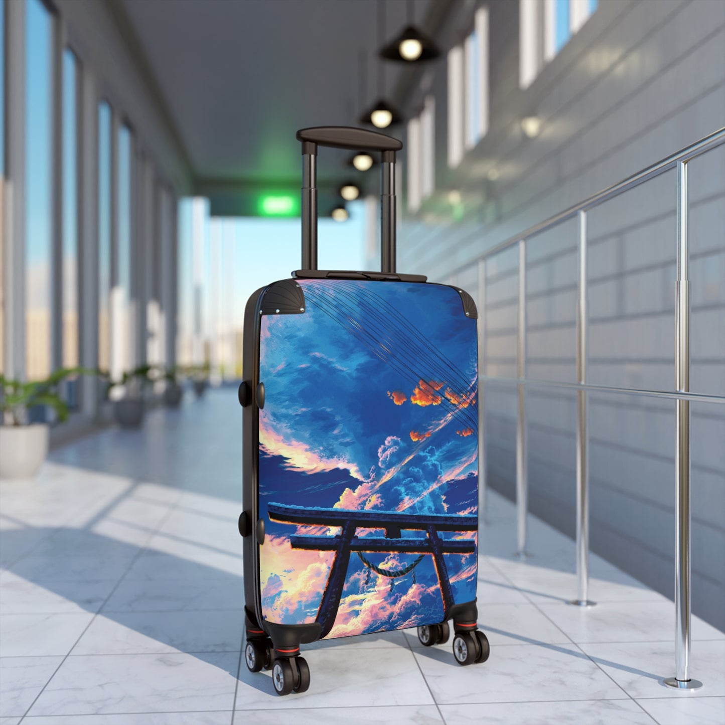 Art Torii Gate Japanese Carry-On Suitcase - Stylish Luggage for Travelers