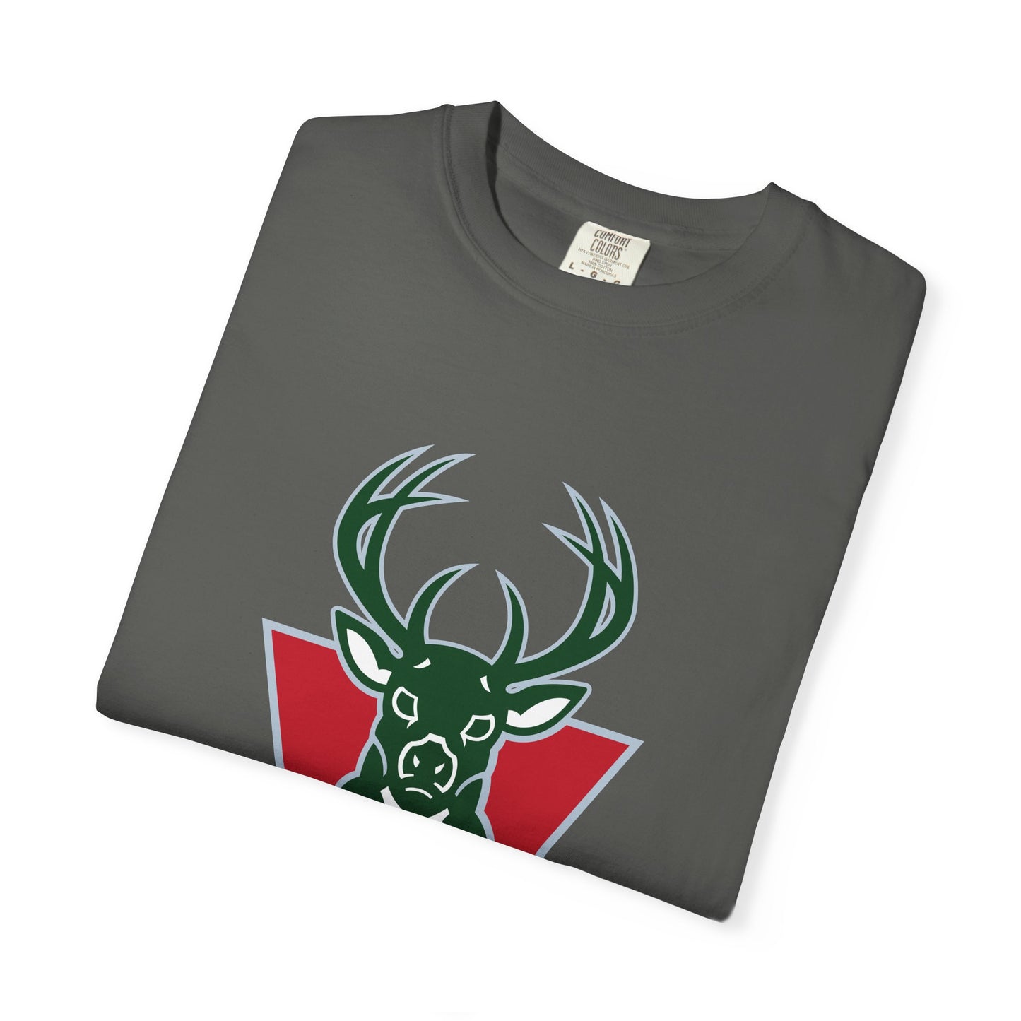 Milwaukee Bucks Strong Garment-Dyed T-Shirt – Premium Cotton Tee for Customization