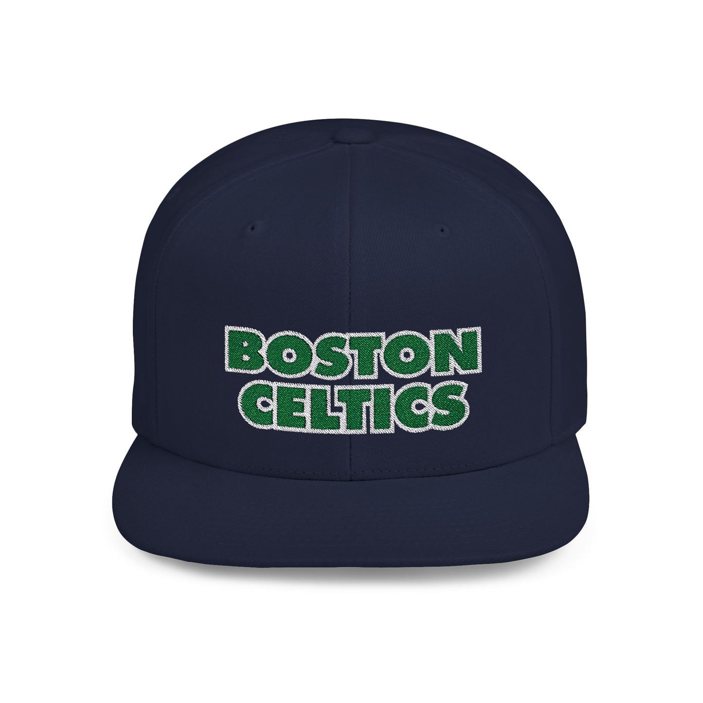 Boston Celtics Boston Basketball Flat Bill Snapback – Lightweight, Custom Fit, Premium Quality