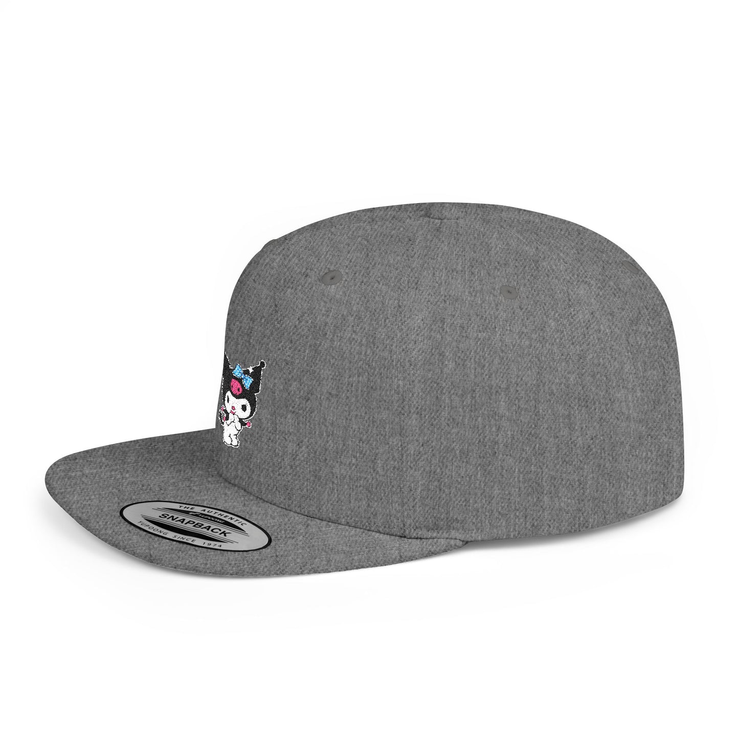 Kuromi Flat Bill Snapback – Lightweight, Custom Fit, Premium Quality