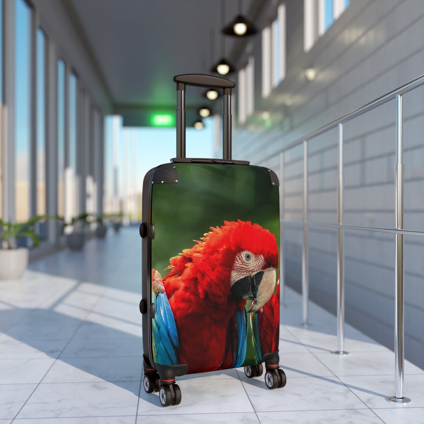 Animals Macaw Bird Carry-On Suitcase - Stylish Luggage for Travelers