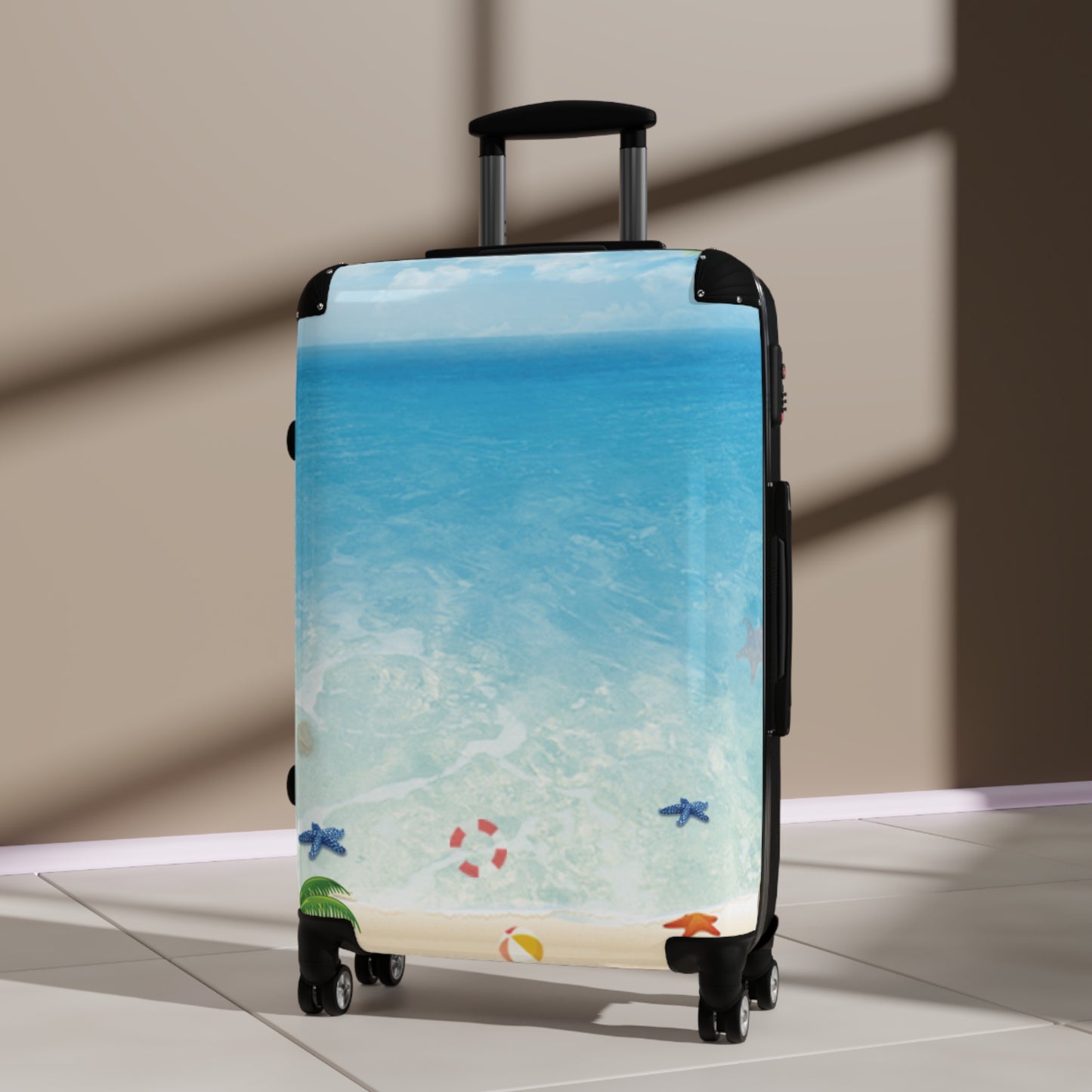 Nature Summer Vacation Tourism Art Carry-On Suitcase - Stylish Luggage for Travelers