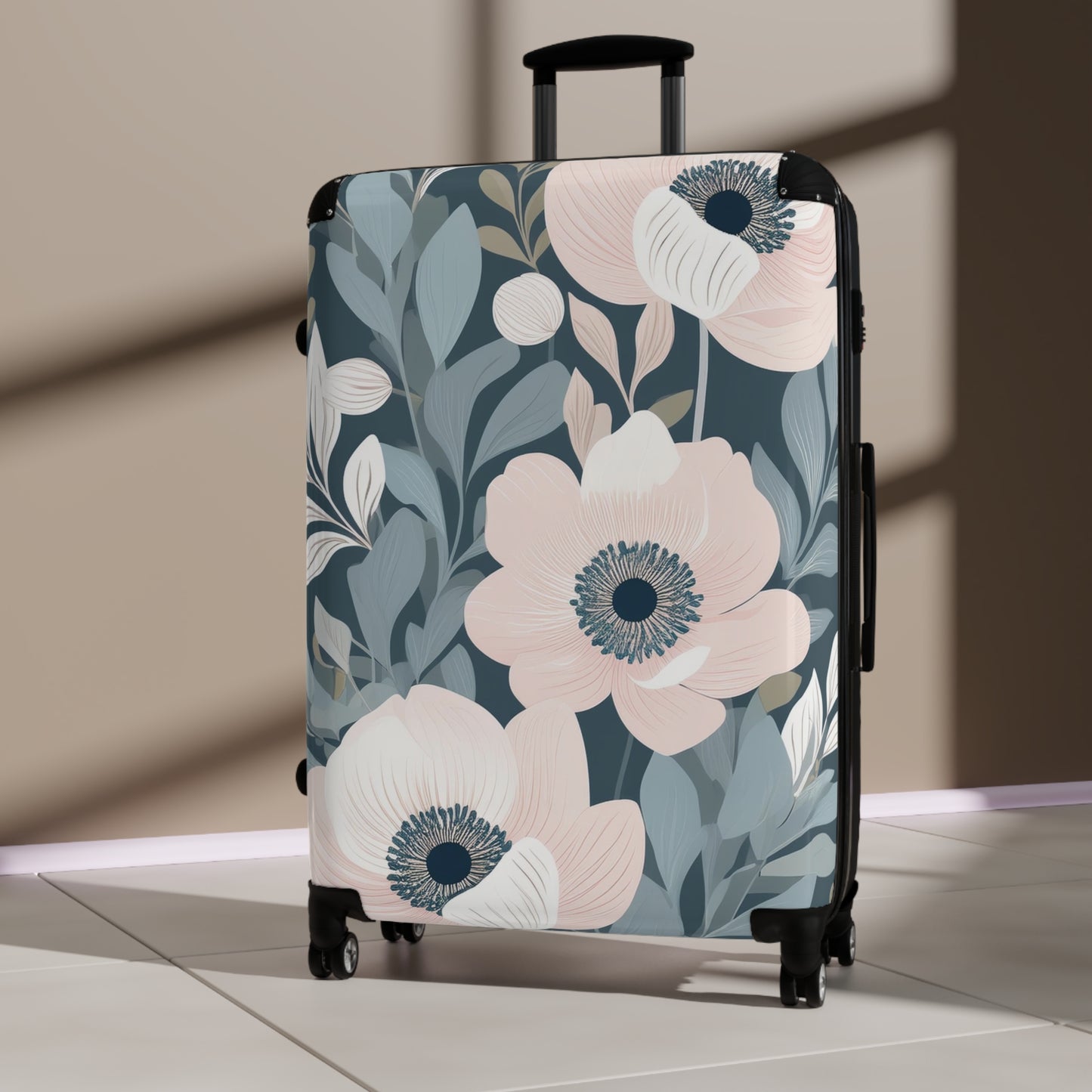 Nature Flowers Floral Dedicated Flowers Art Carry-On Suitcase - Stylish Luggage for Travelers