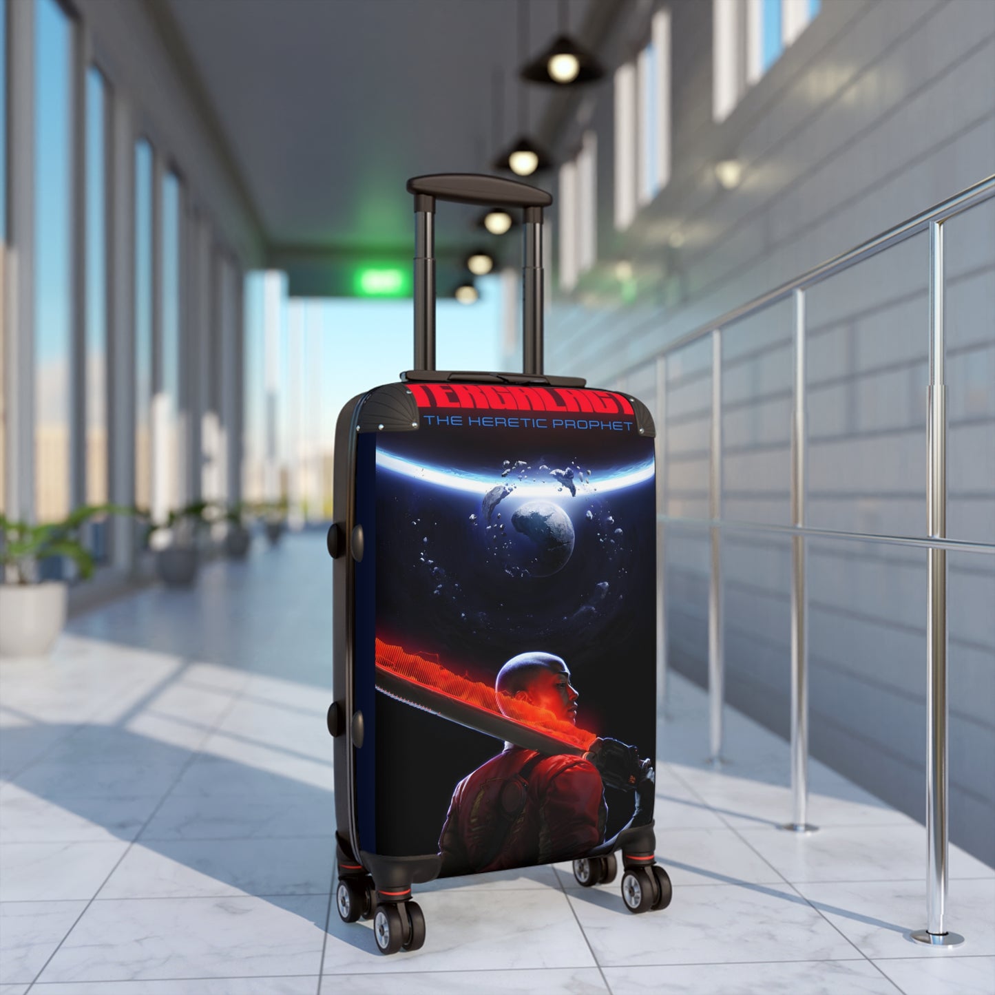 Video Games Intergalactic The Heretic Prophet Carry-On Suitcase - Stylish Luggage for Travelers