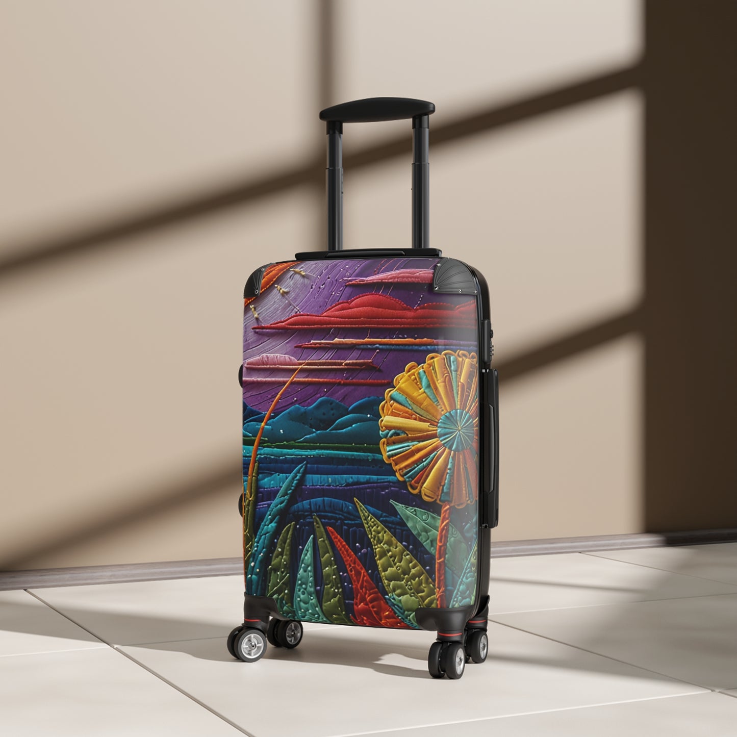 Nature Flowers Floral Spring Flower Art Carry-On Suitcase - Stylish Luggage for Travelers