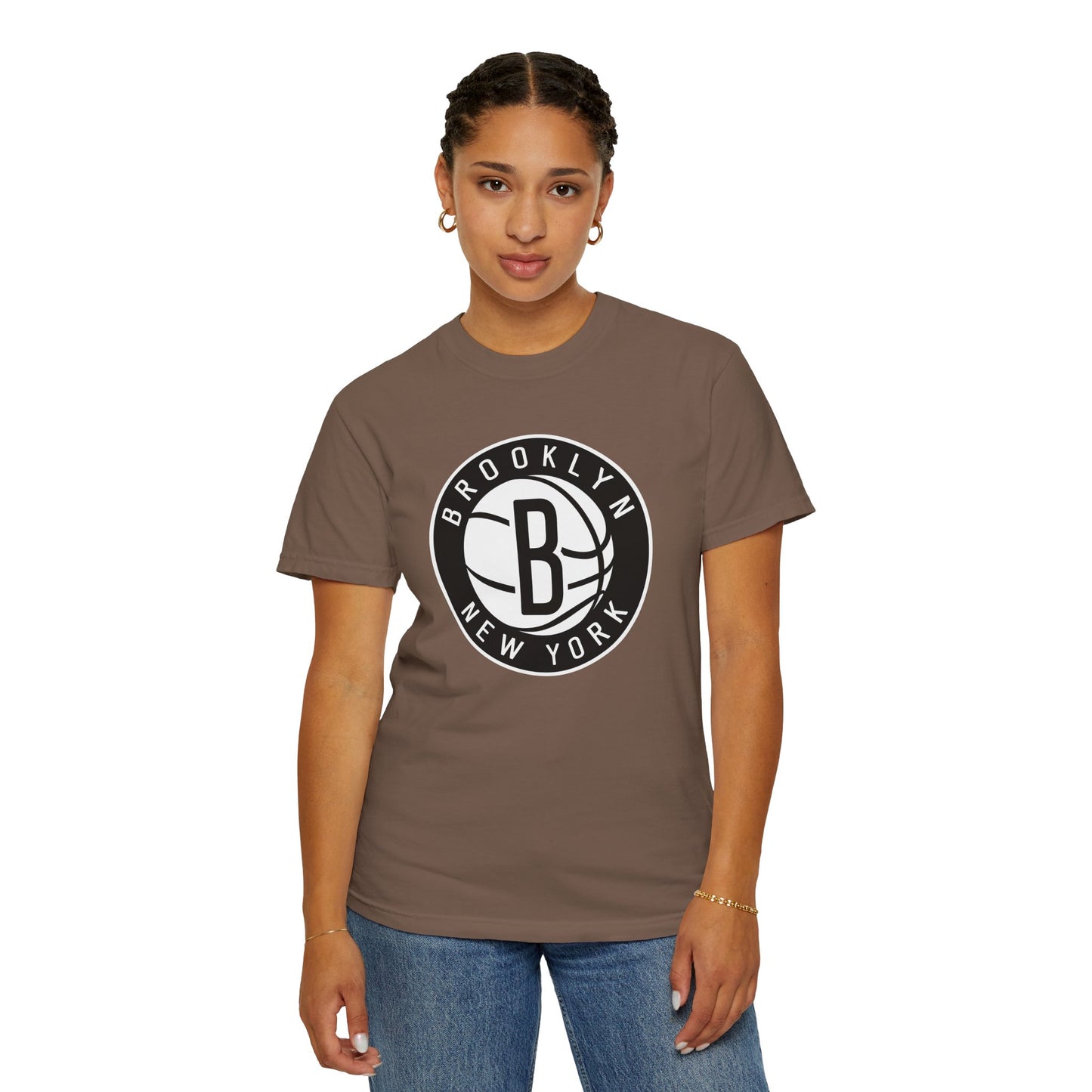 Brooklyn Nets Game Day Gear Garment-Dyed T-Shirt – Premium Cotton Tee for Customization