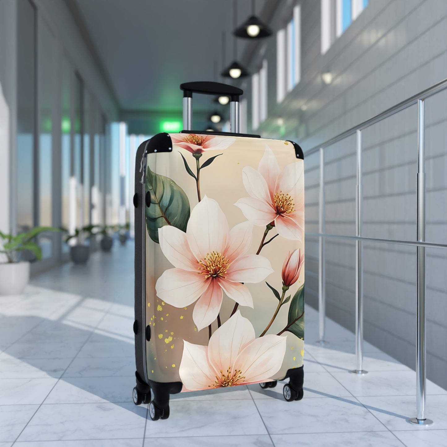 Nature Flowers Floral Beautiful Cherry Art Carry-On Suitcase - Stylish Luggage for Travelers
