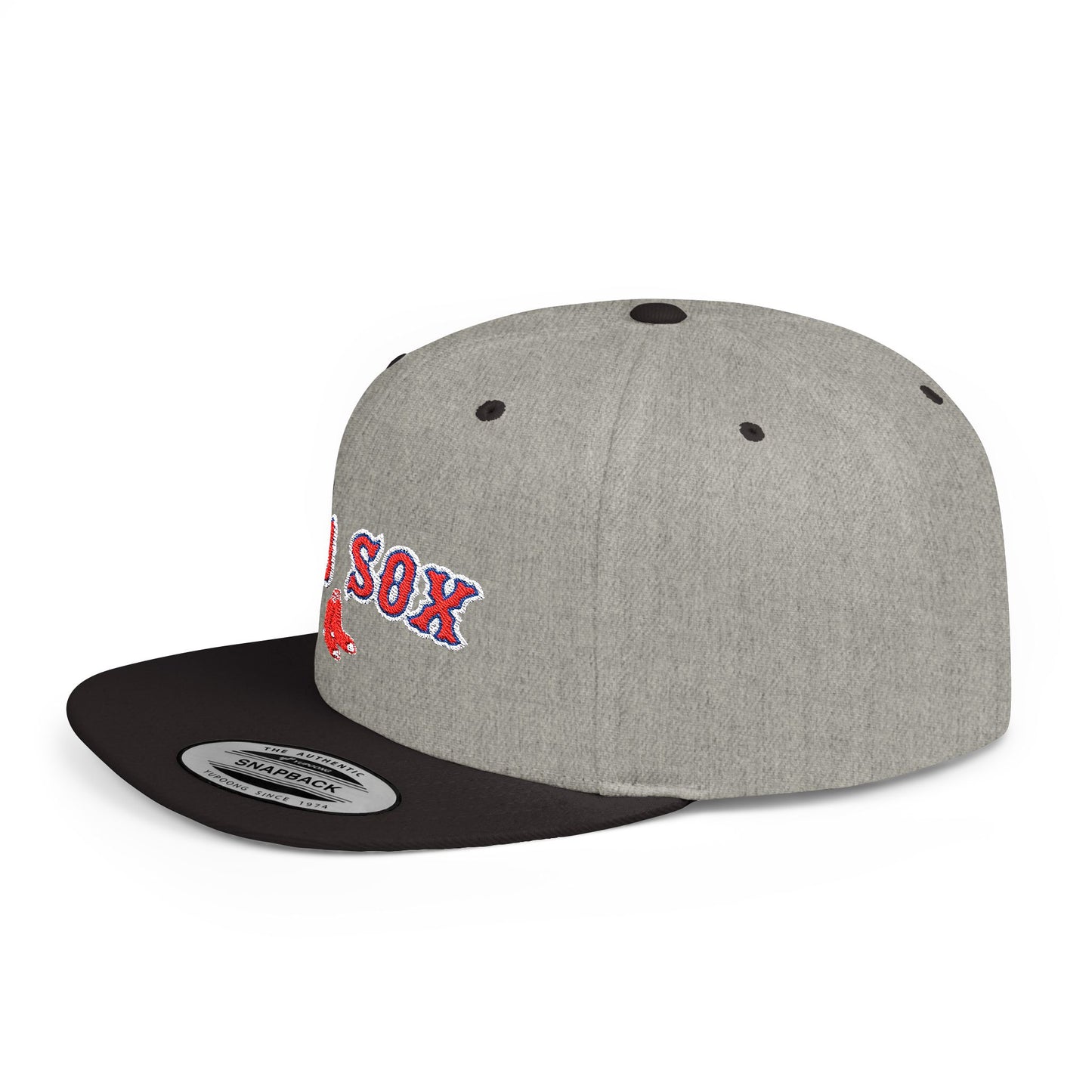 Boston Red Sox Supporters Flat Bill Snapback – Lightweight, Custom Fit, Premium Quality