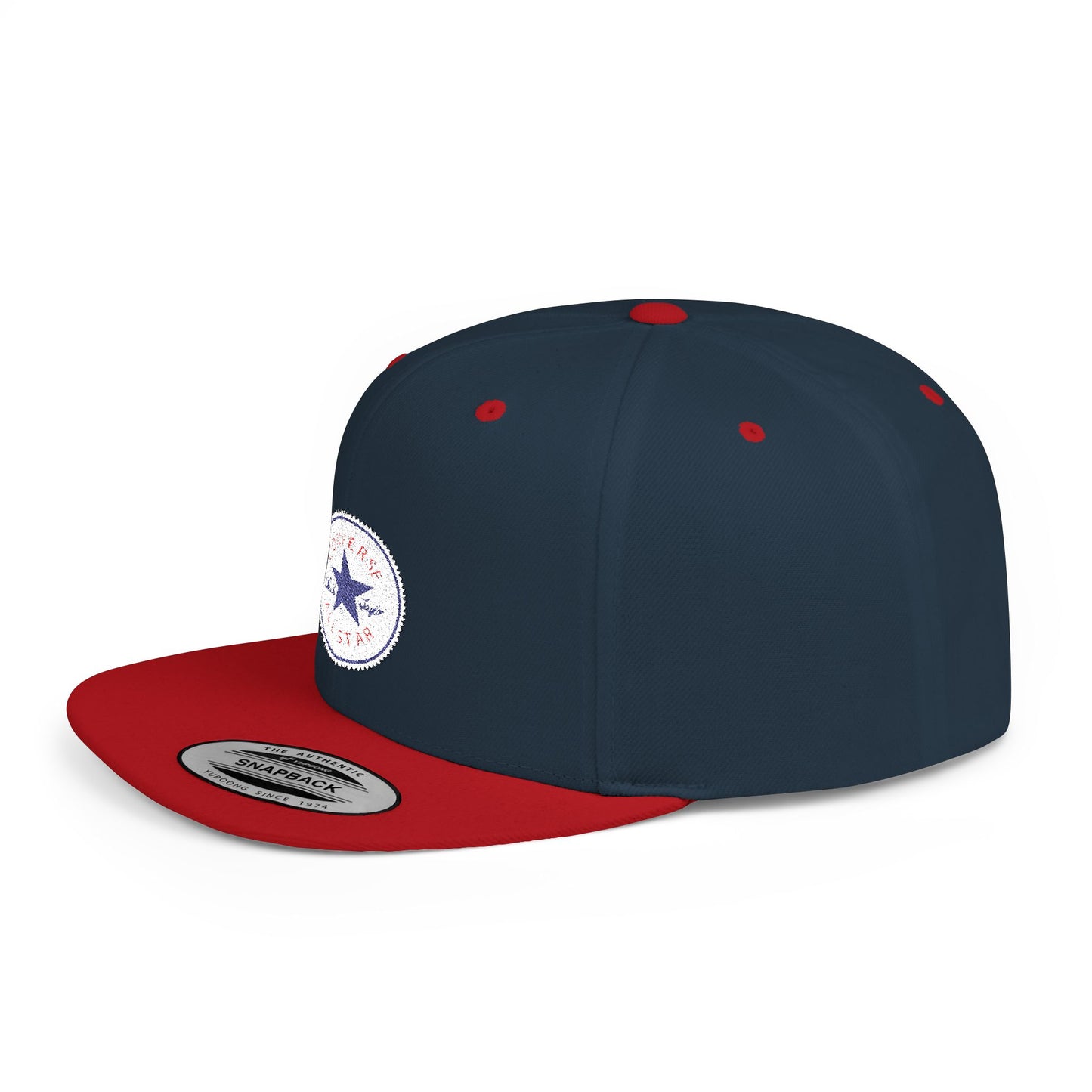 Converse All Star Flat Bill Snapback – Lightweight, Custom Fit, Premium Quality