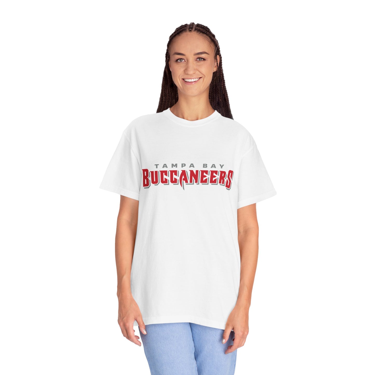Tampa Bay Buccaneers Gear Garment-Dyed T-Shirt – Premium Cotton Tee for Customization