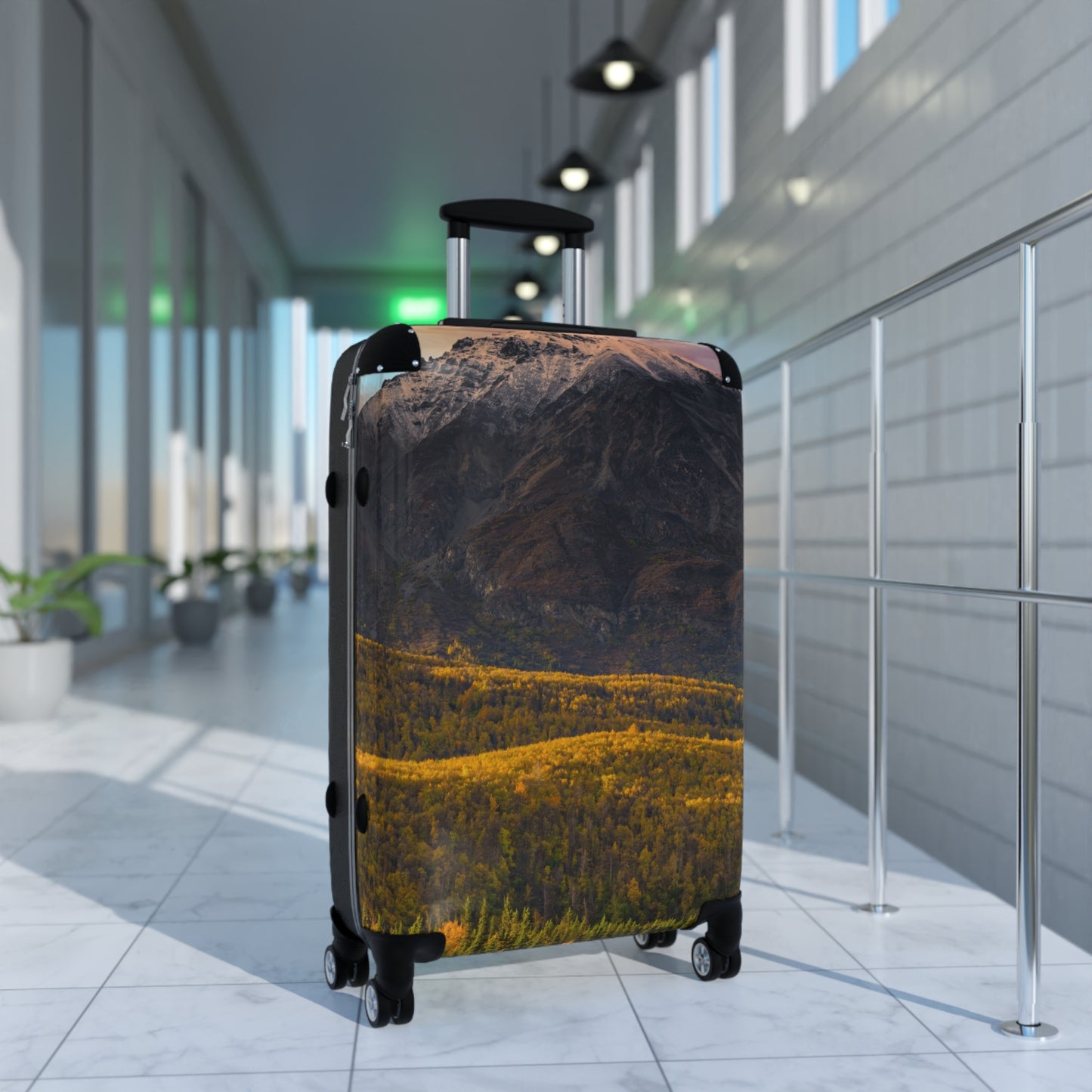 Nature Mountain Forest Art Carry-On Suitcase - Stylish Luggage for Travelers