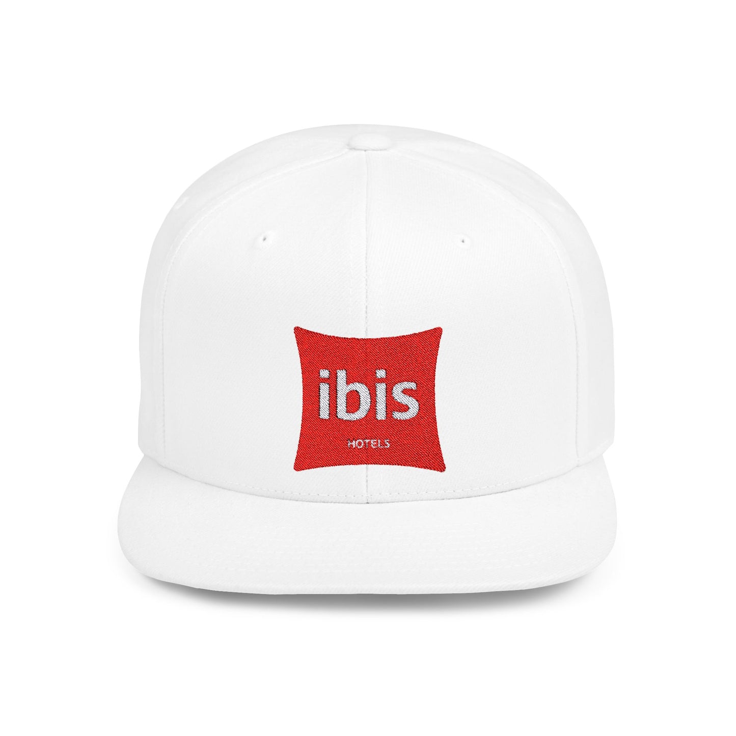 Ibis Hotel Flat Bill Snapback – Lightweight, Custom Fit, Premium Quality
