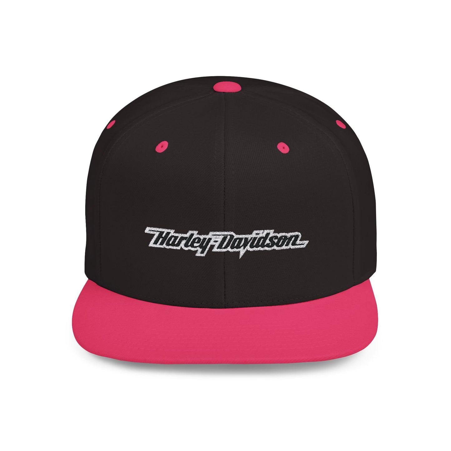 Harley Davidson Motor Flat Bill Snapback – Lightweight, Custom Fit, Premium Quality