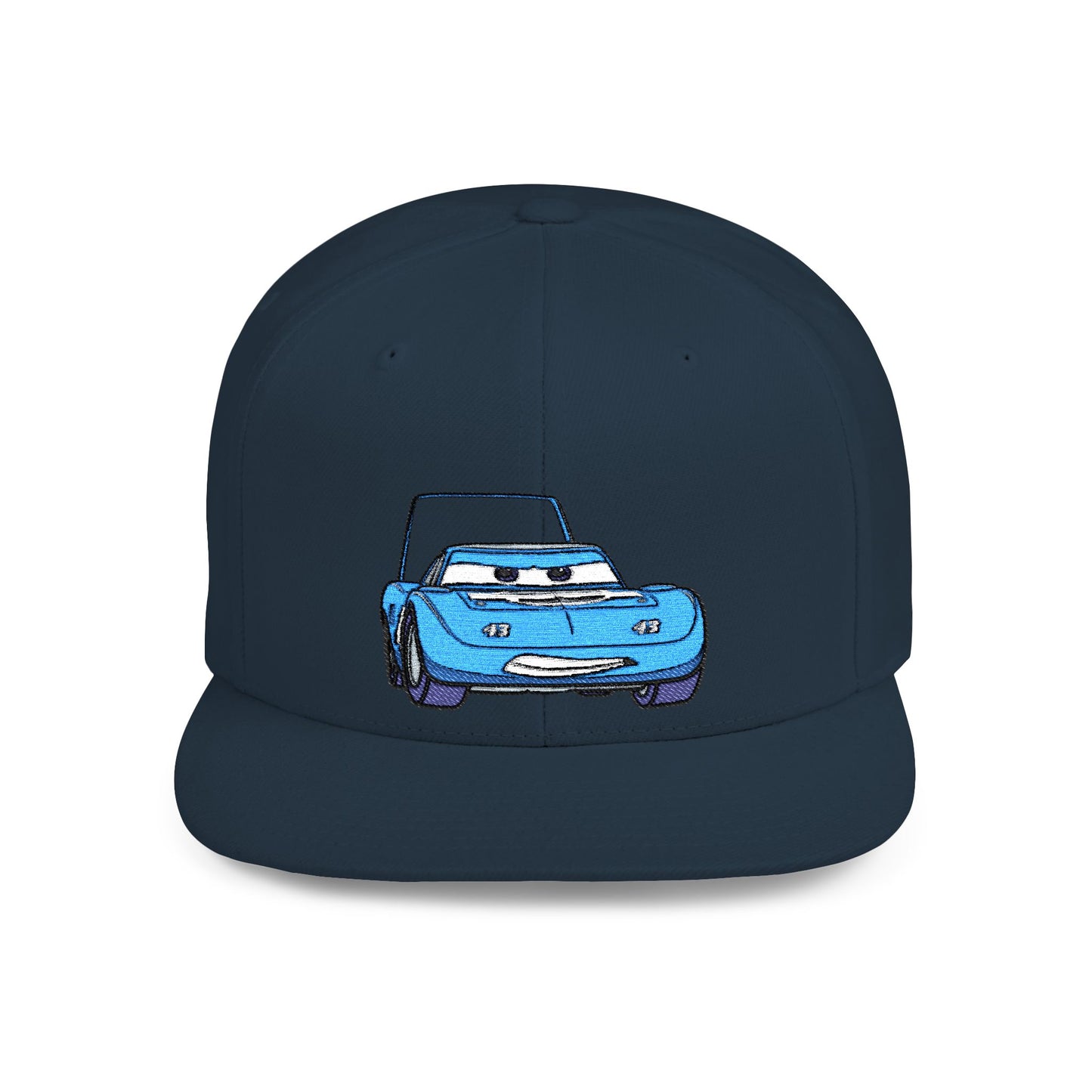 Strip Strip 'The King' Weathers Cars Disney Flat Bill Snapback – Lightweight, Custom Fit, Premium Quality