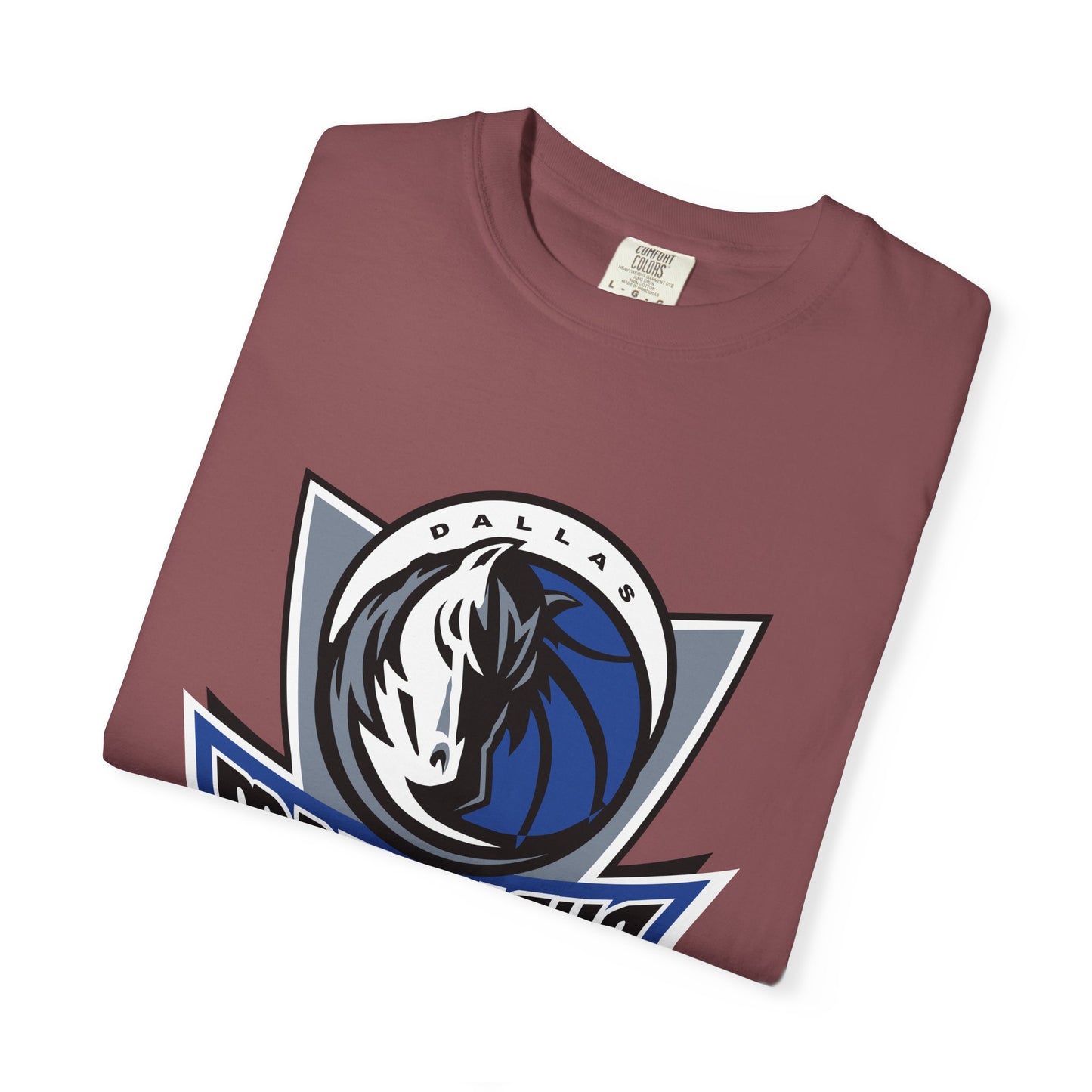 Dallas Mavericks Garment-Dyed T-Shirt – Premium Cotton Tee for Customization