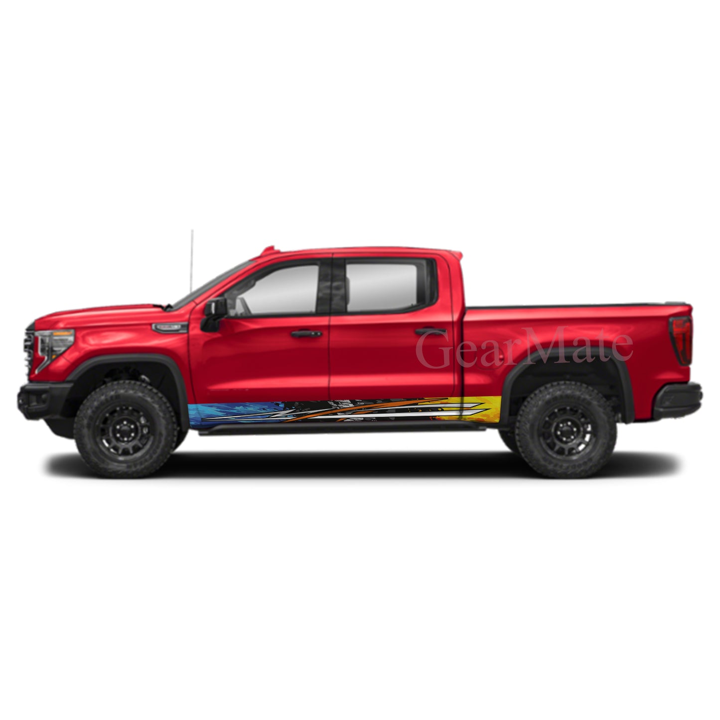 Made for the Fast Lane Rocker Panel Graphic Decal Kit (Left & Right Sides) - High Quality Vinyl for Trucks & SUVs