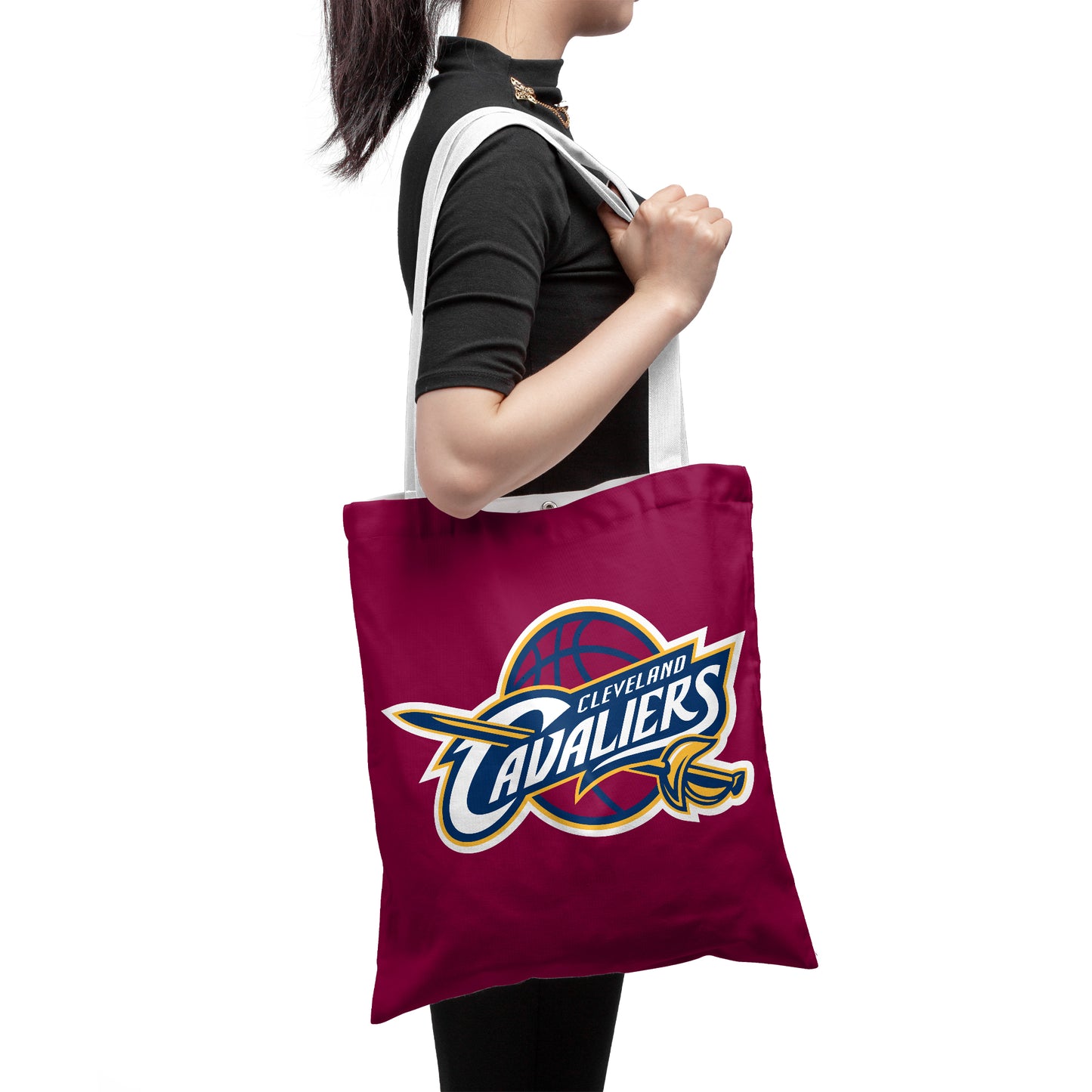 NBA Cleveland Cavaliers Finals Polyester Canvas Tote Bag - Durable and Stylish