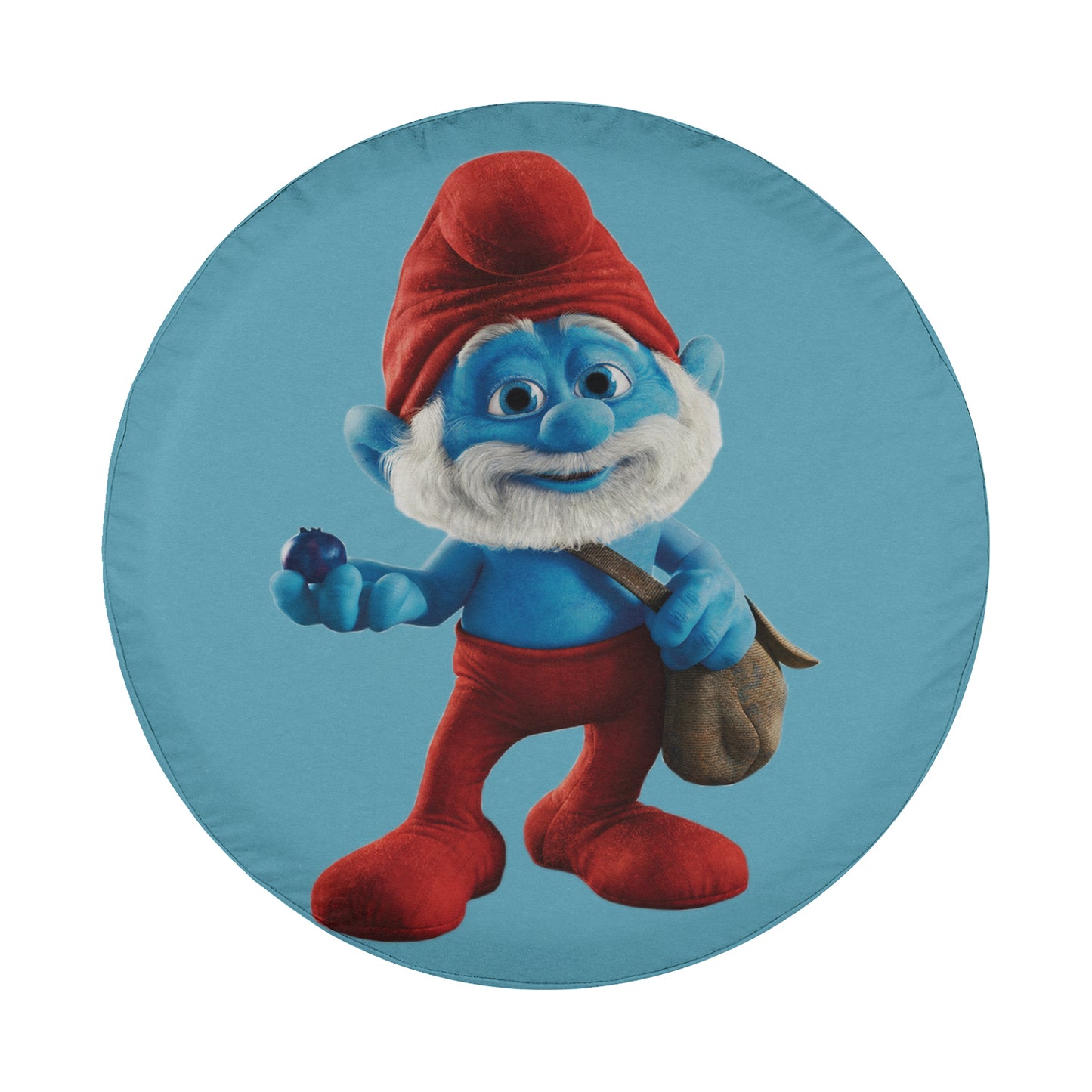 Papa Smurf Spare Tire Cover – Premium Waterproof UV Resistant Protector