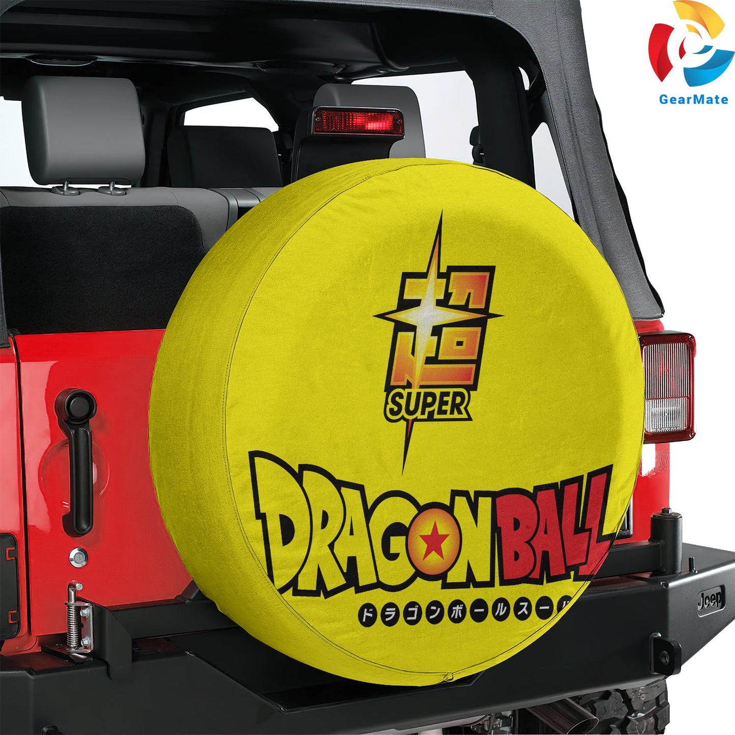 Dragon Ball Super Spare Tire Cover – Premium Waterproof UV Resistant Protector
