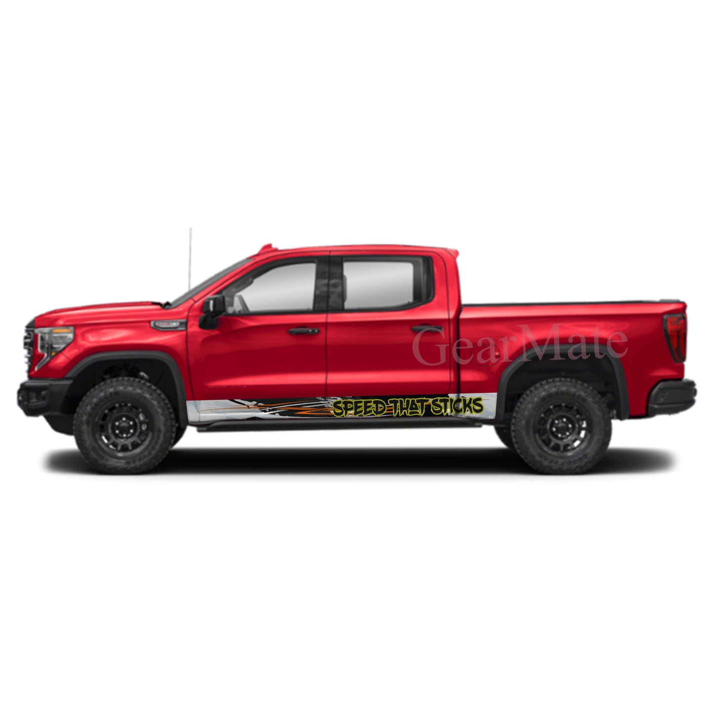 Speed That Sticks Soul Rocker Panel Graphic Decal Kit (Left & Right Sides) - High Quality Vinyl for Trucks & SUVs