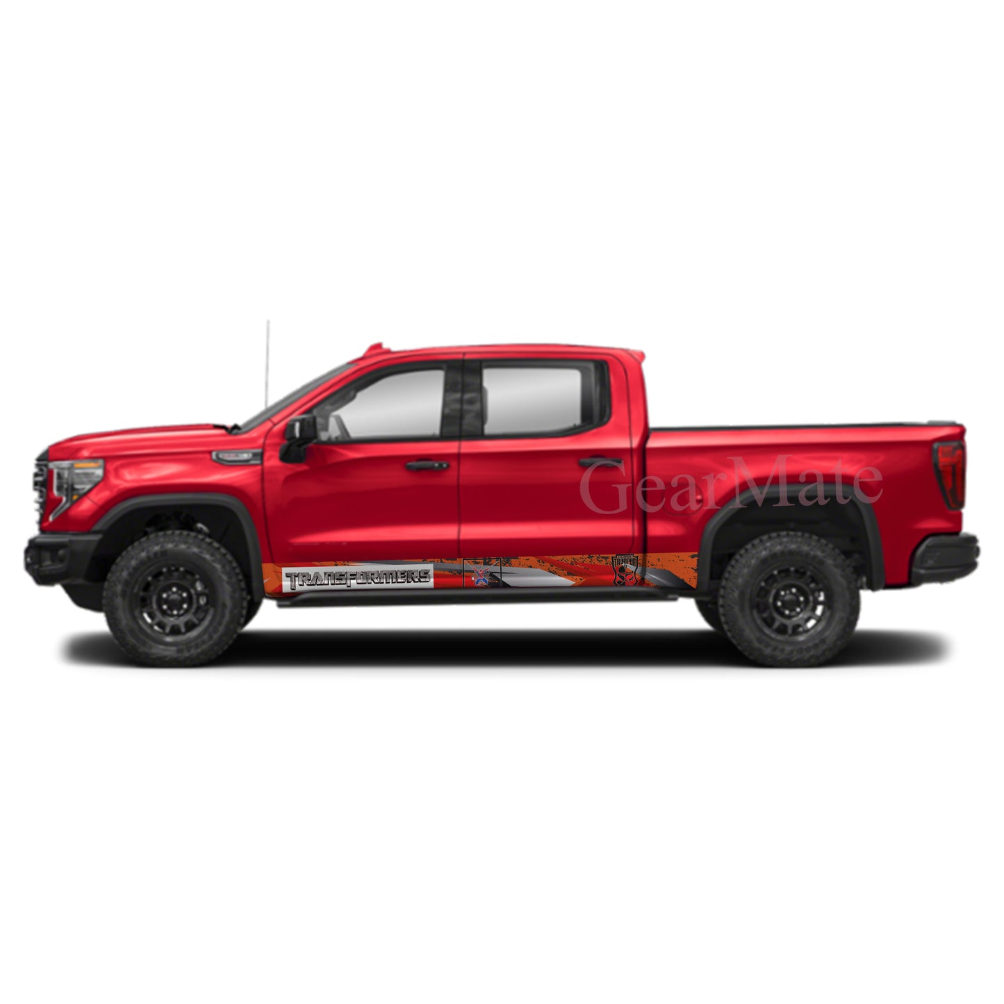 Arrow Red Spider Man Rocker Panel Graphic Decal Kit (Left & Right Sides) - High Quality Vinyl for Trucks & SUVs